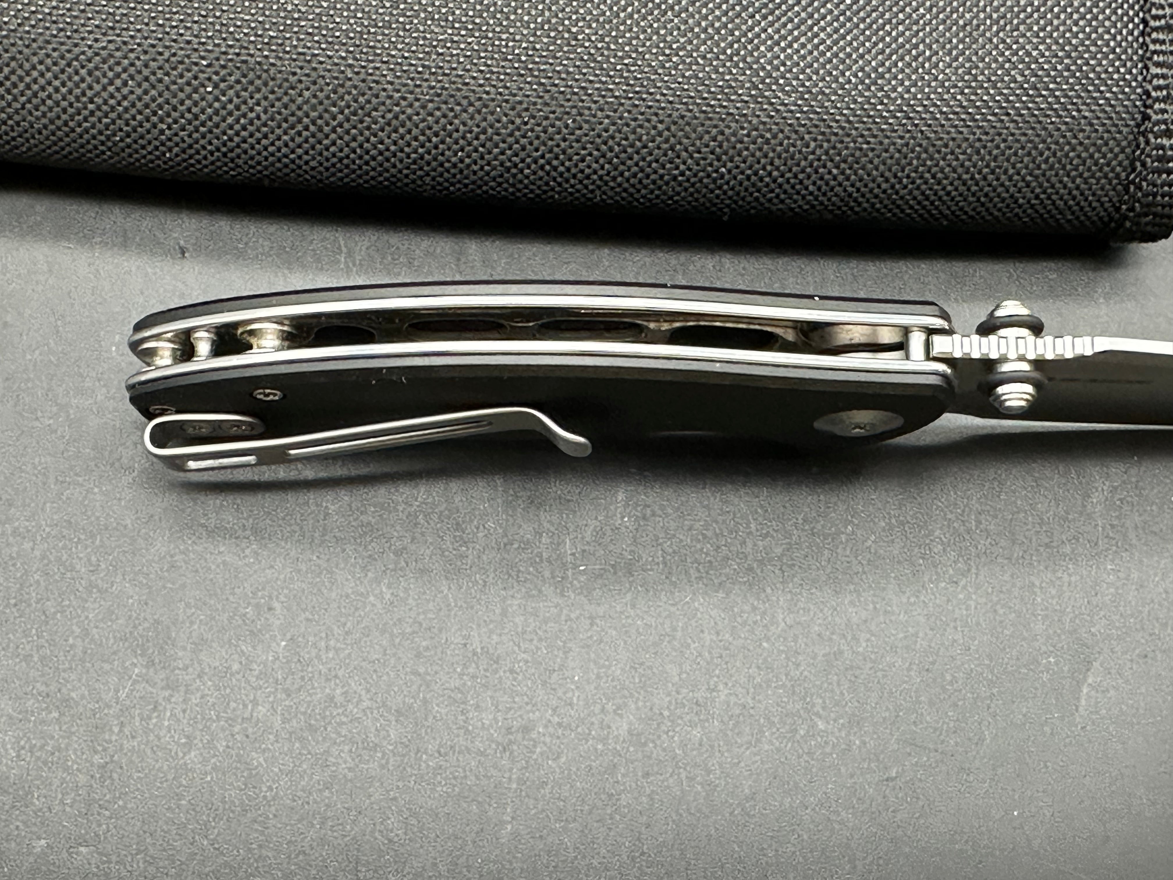 Civivi Scintilla (Blade HQ Exclusive), 2.75" D2 Stonewash Blade with Textured Black G10 Scales