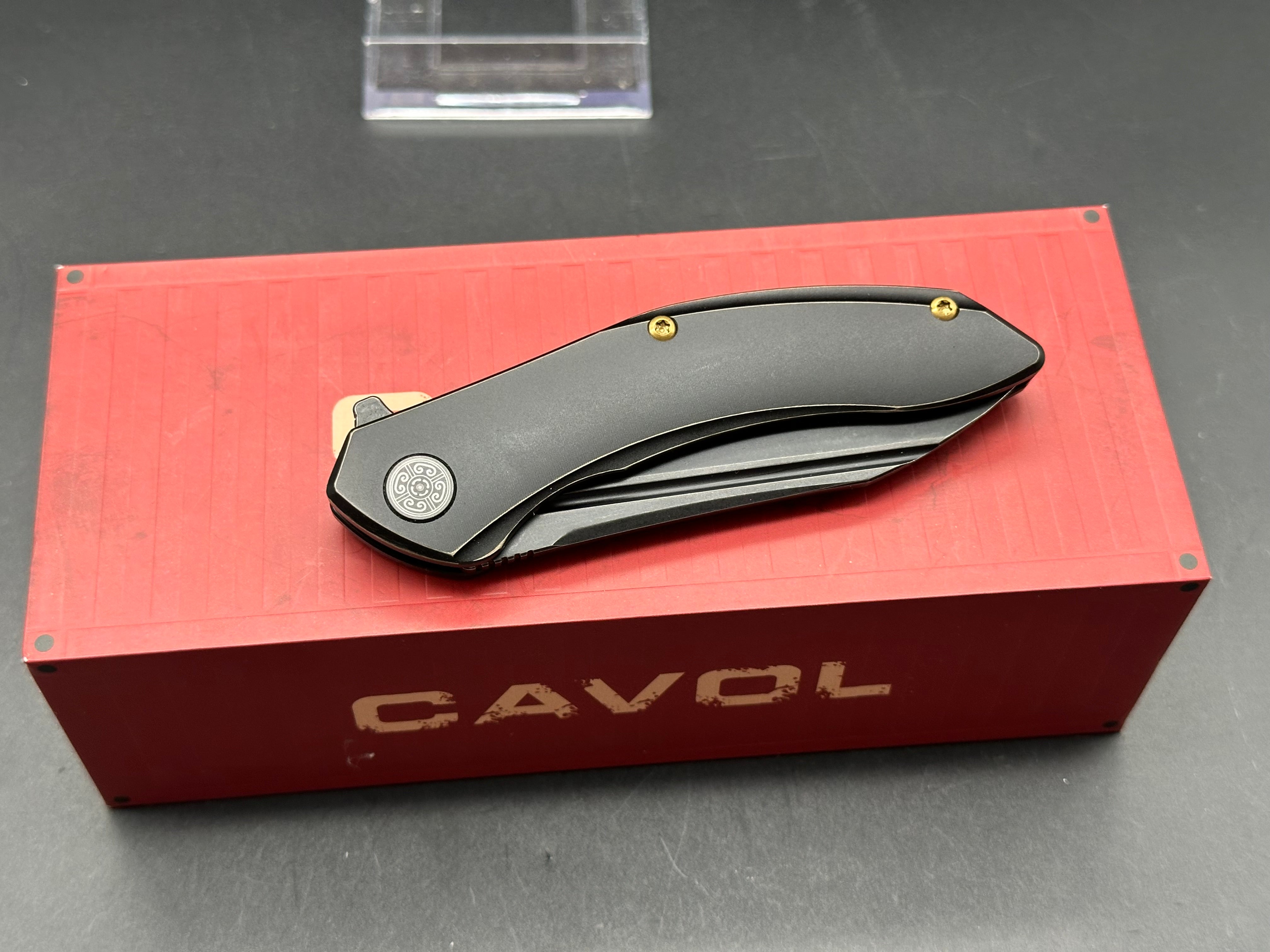 CAVOL KNIFE Bucarto-C01 Flipper Knife