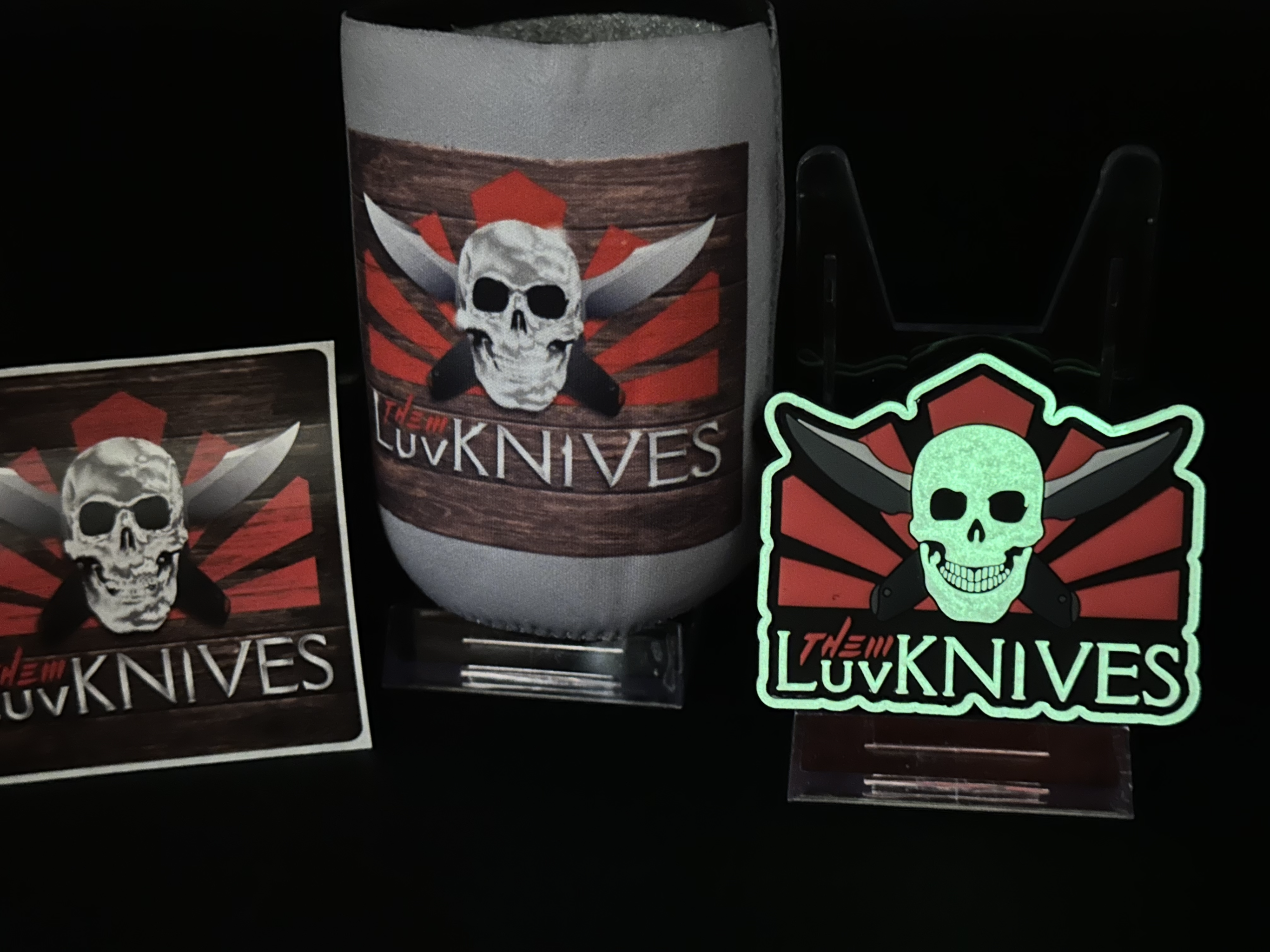 LTK LuvThemKnives hat (baseball cap) adjustable size Includes LuvThemKnives Swag pack