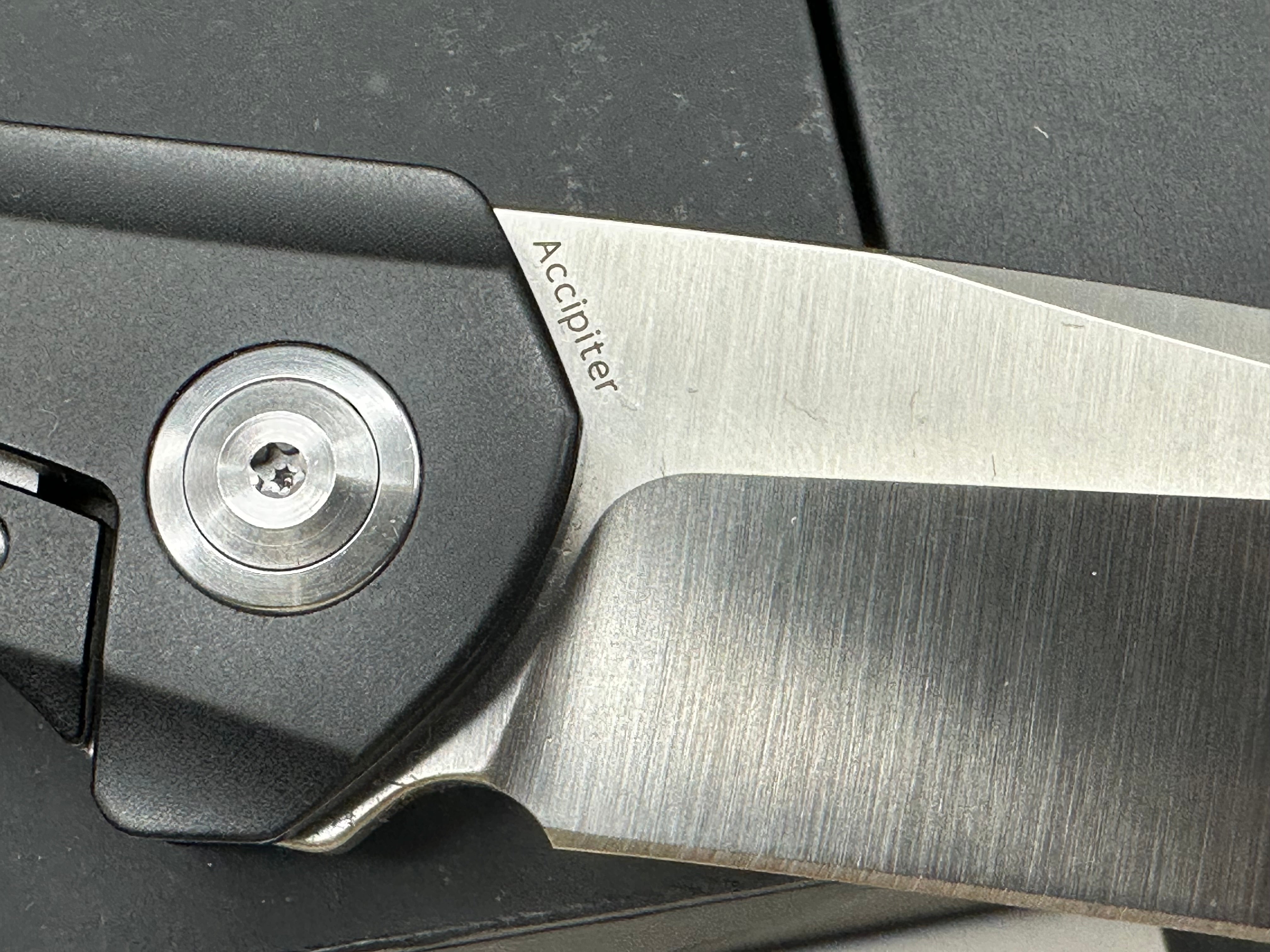Kansept Accipiter Timascus insert and clip NIB