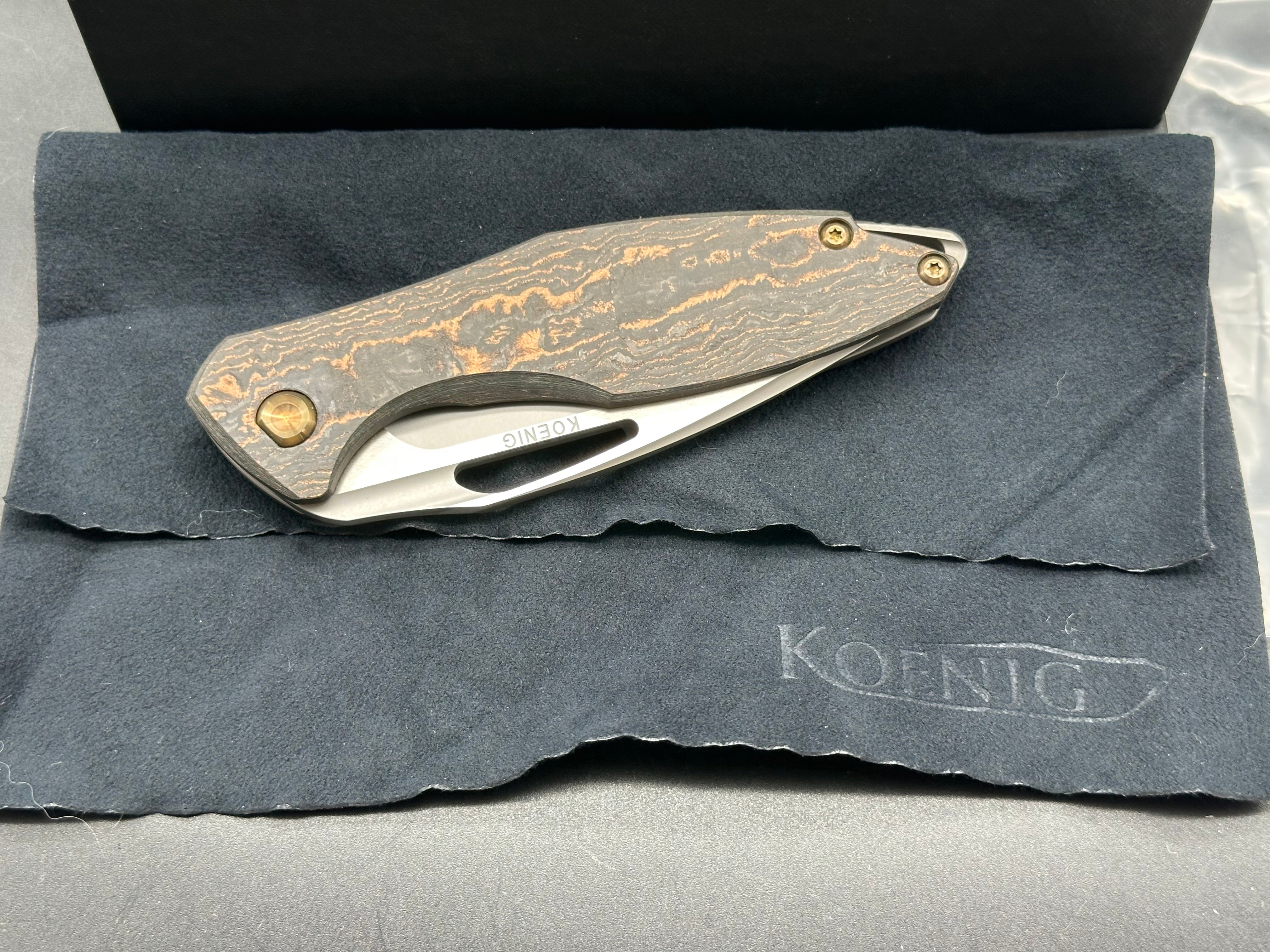 Koenig Arius sprint run-copper dust carbon fiber-flipper delete