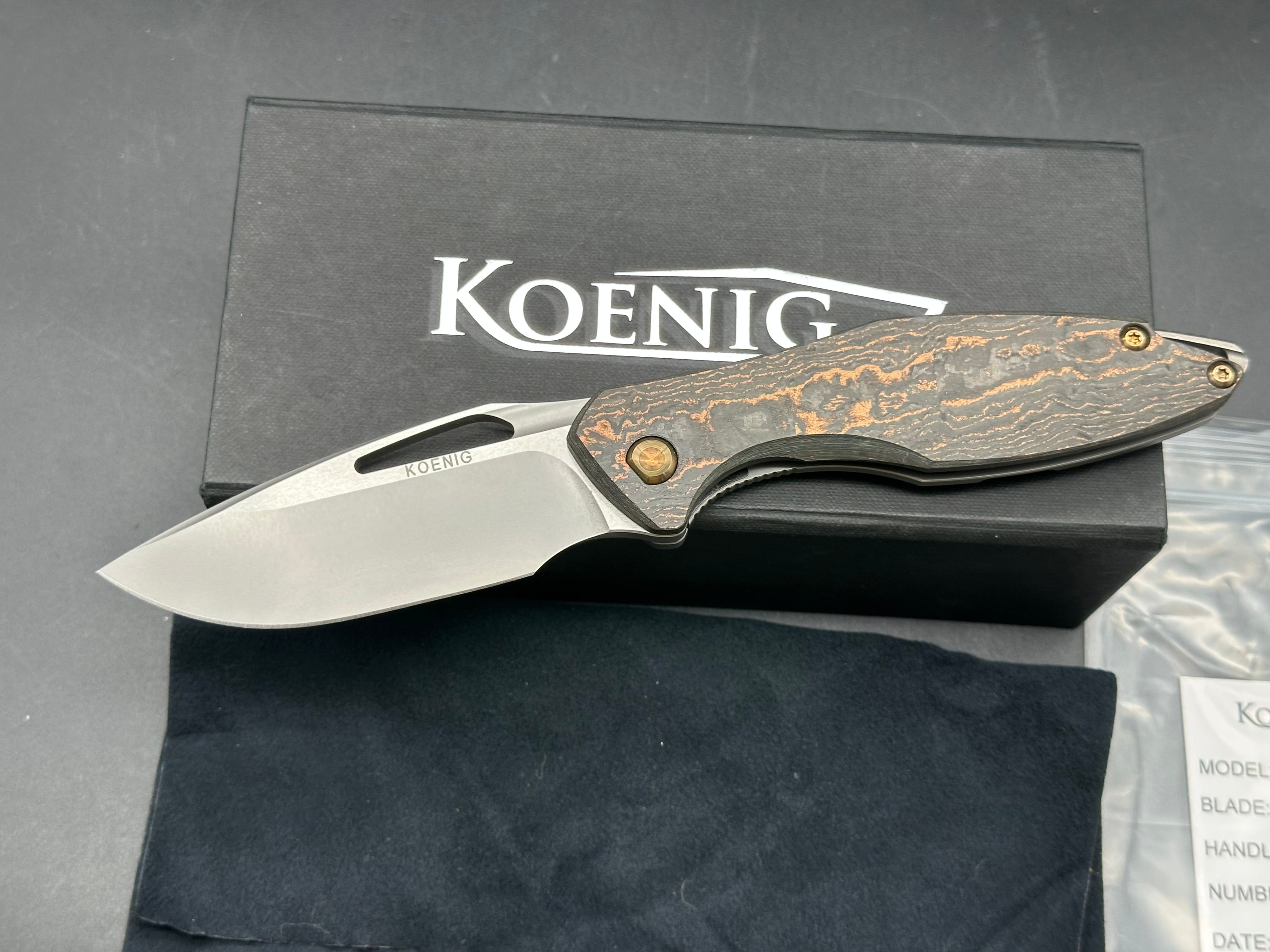 Koenig Arius sprint run-copper dust carbon fiber-flipper delete