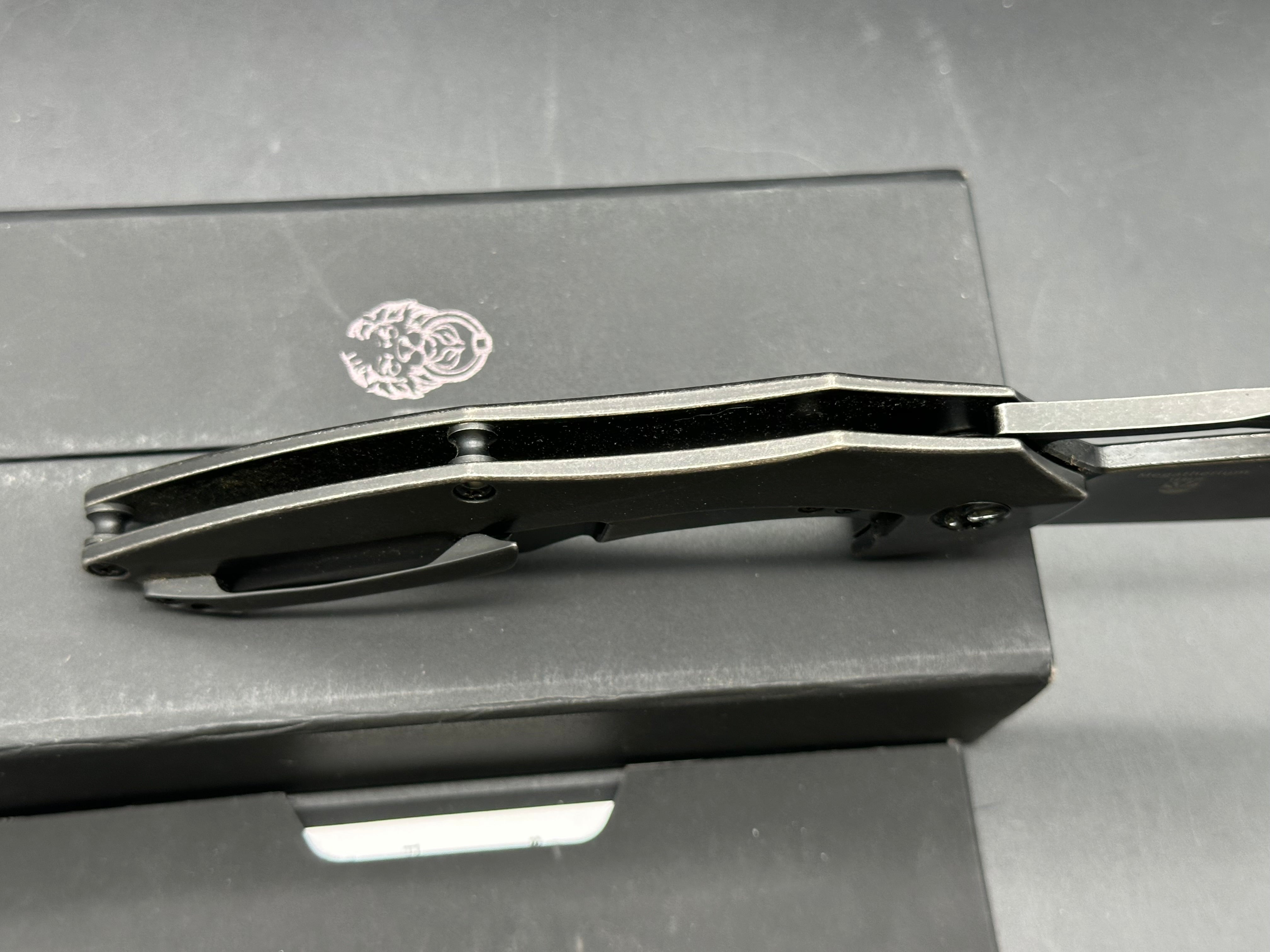 Rockstead Shin WIth mirror polished blade