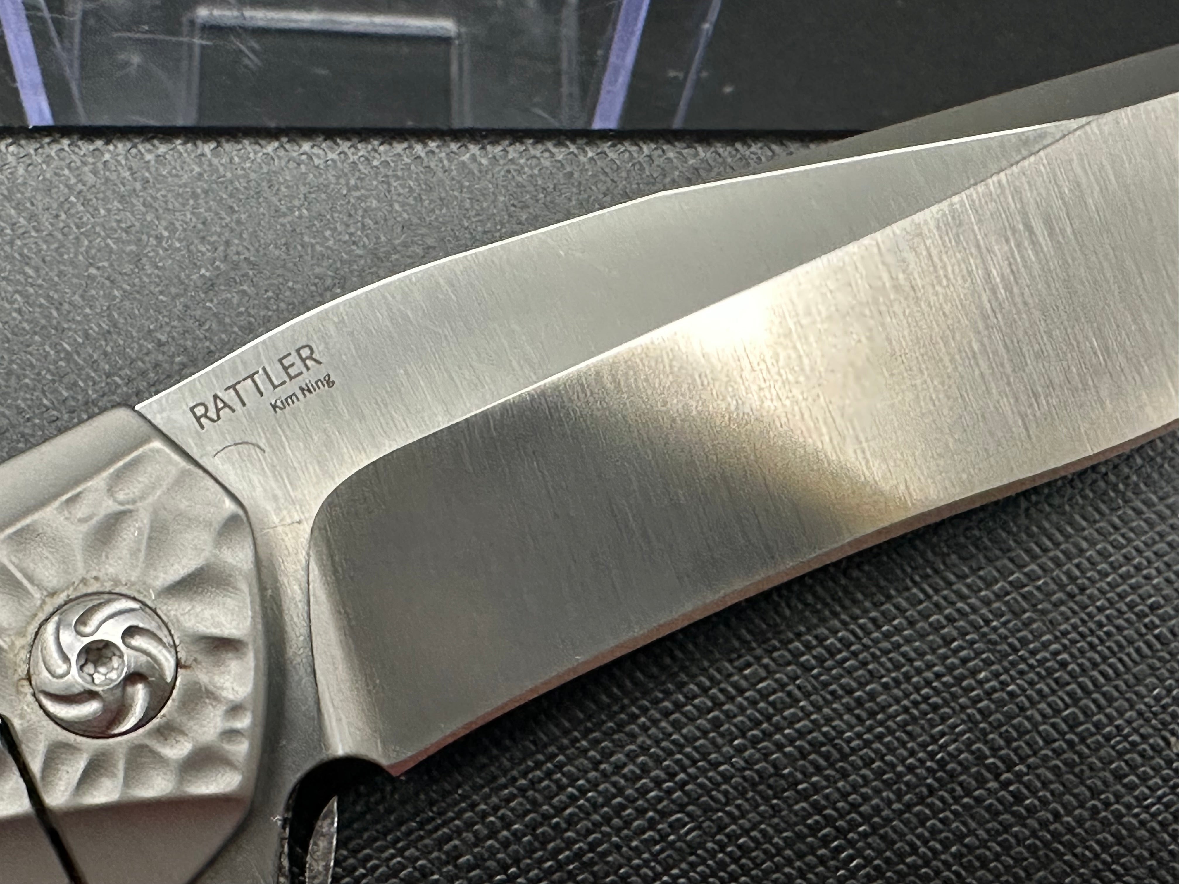Kizer Rattler KI4470 S35VN TI Gray