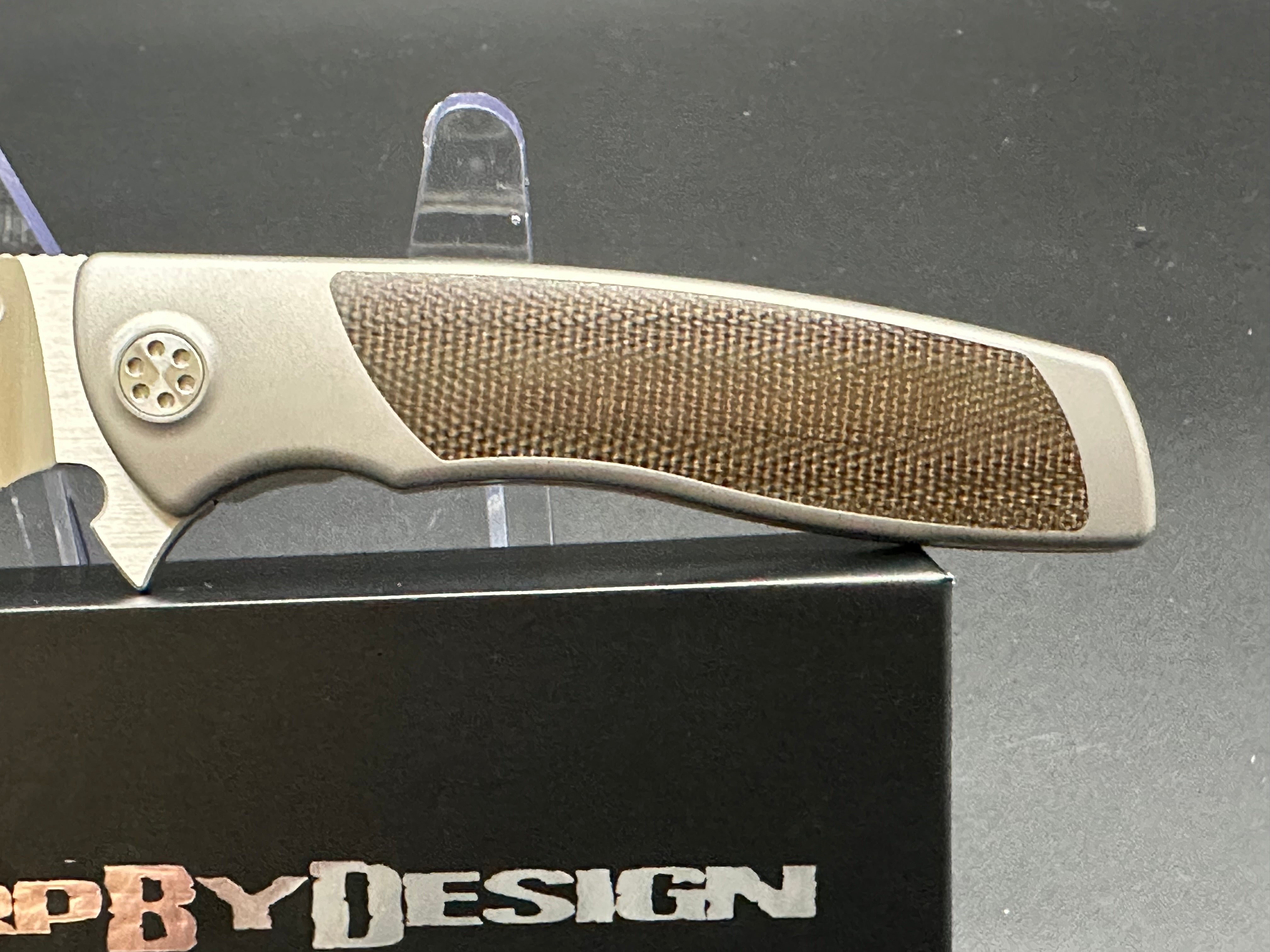 Sharp by Design mini Evo drop point