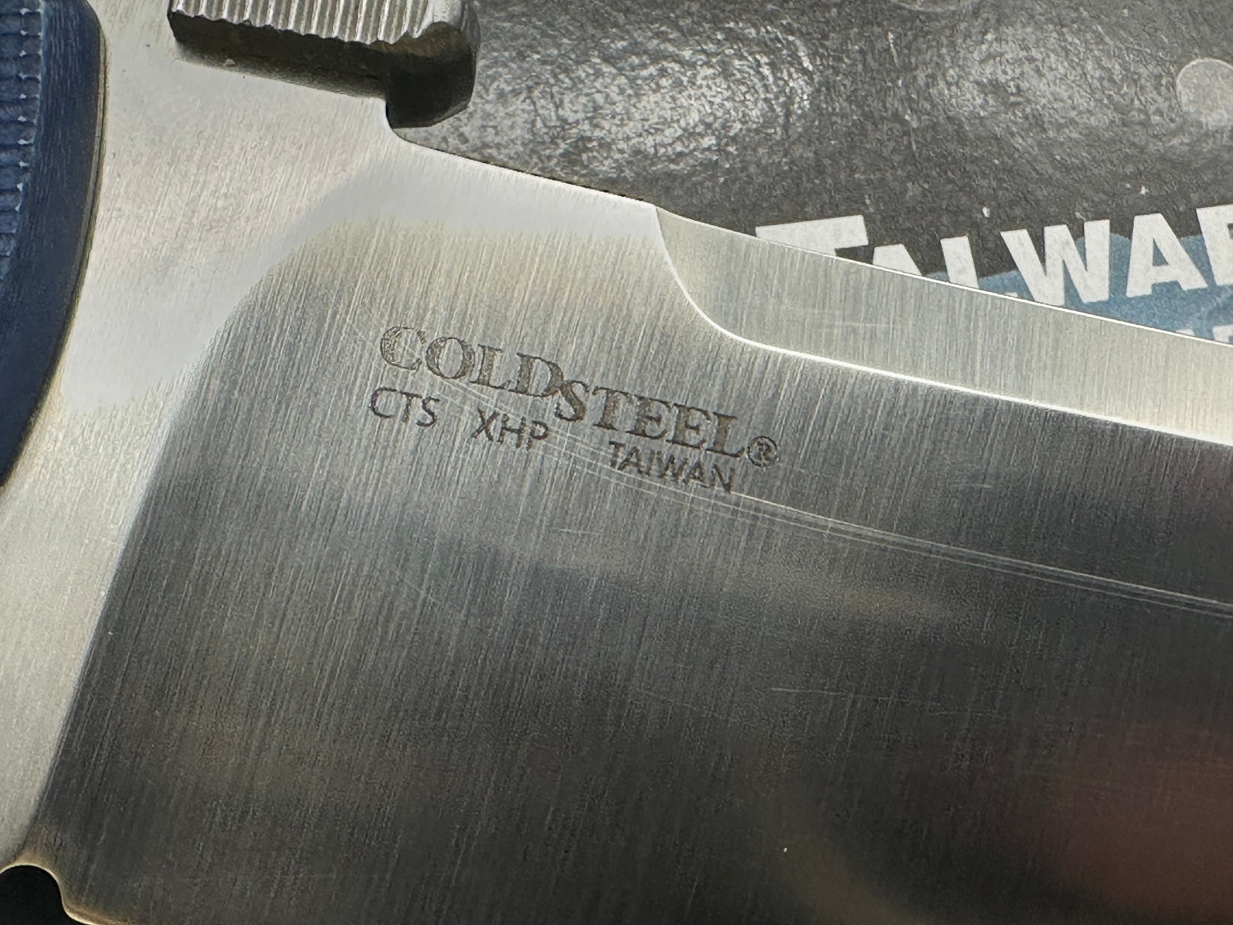 Cold Steel 5.5" Talwar Lockback Knife Blue G-10 XHP(5.5" Satin)