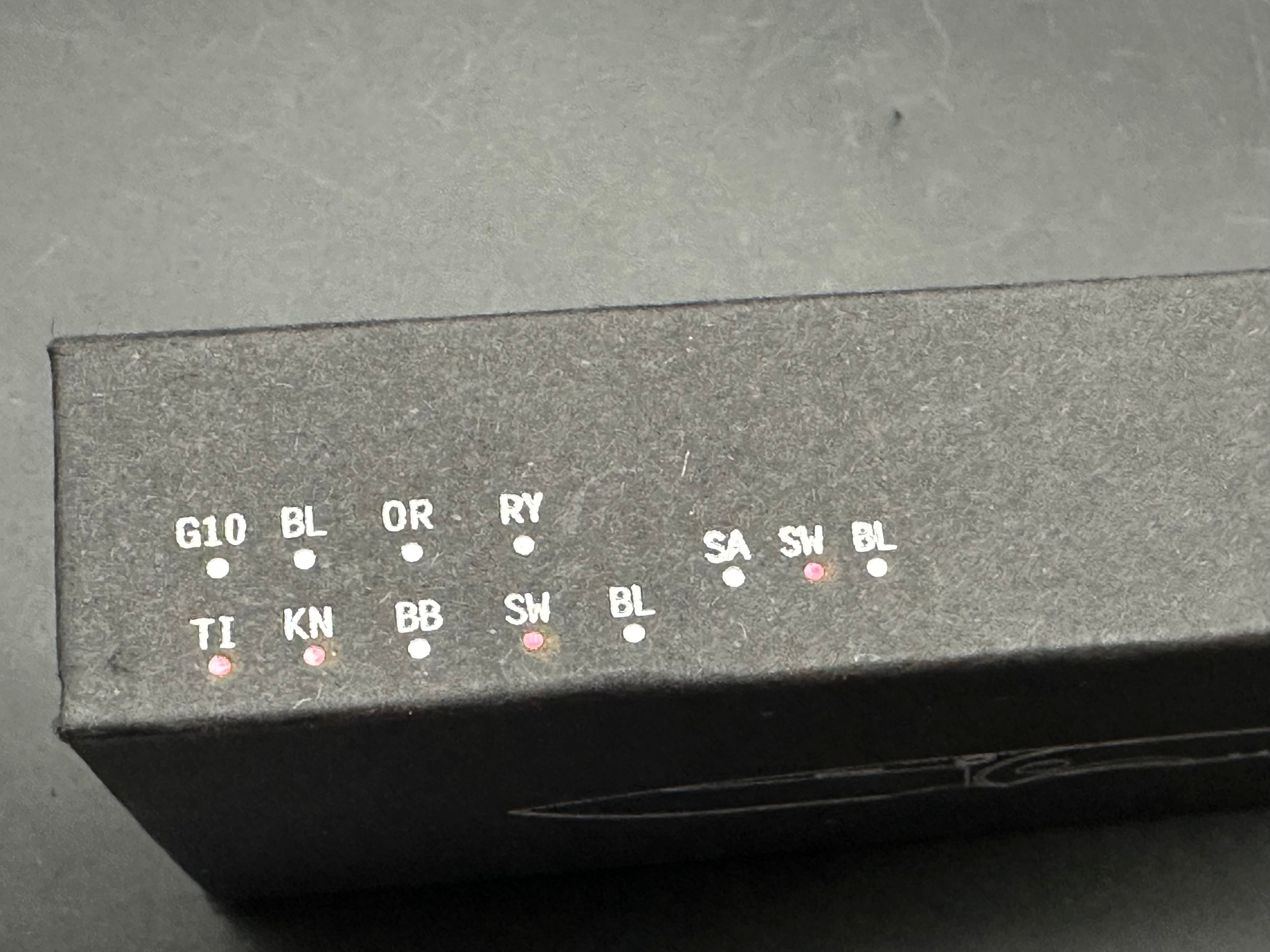 Quiet Carry Drift KNSW Super Clean Vanax Stonewash, TI handle