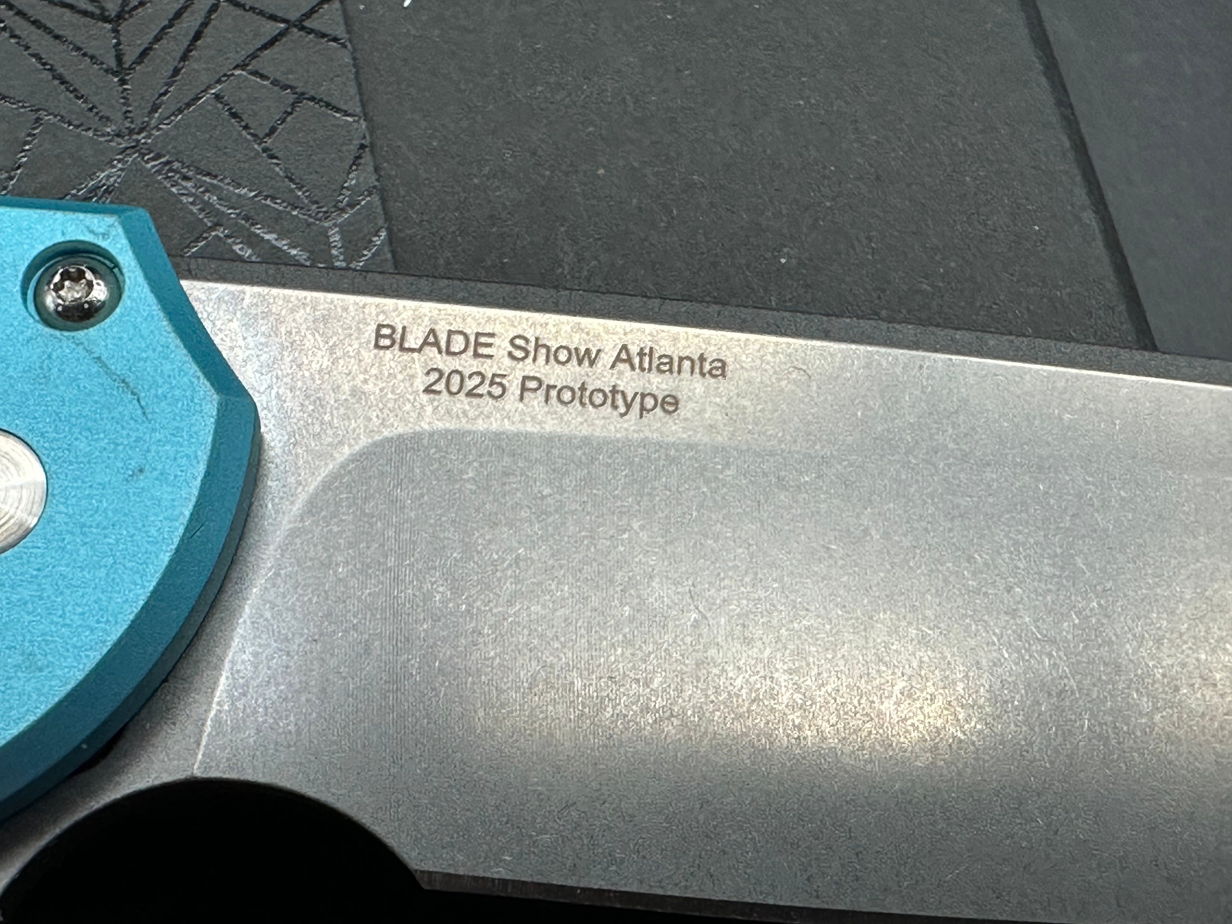 Pro-Tech Mordax MagnaCut Button Lock Knife Gridlock Tiffany Blue Aluminum (3.5" SW)