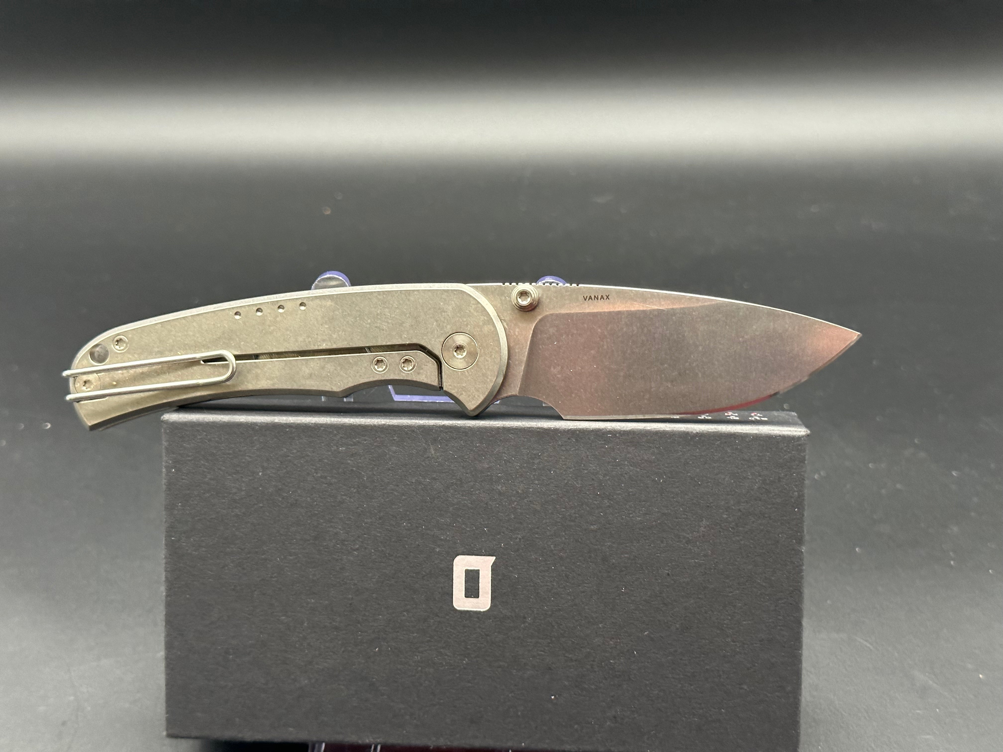 Quiet Carry Drift KNSW Super Clean Vanax Stonewash, TI handle