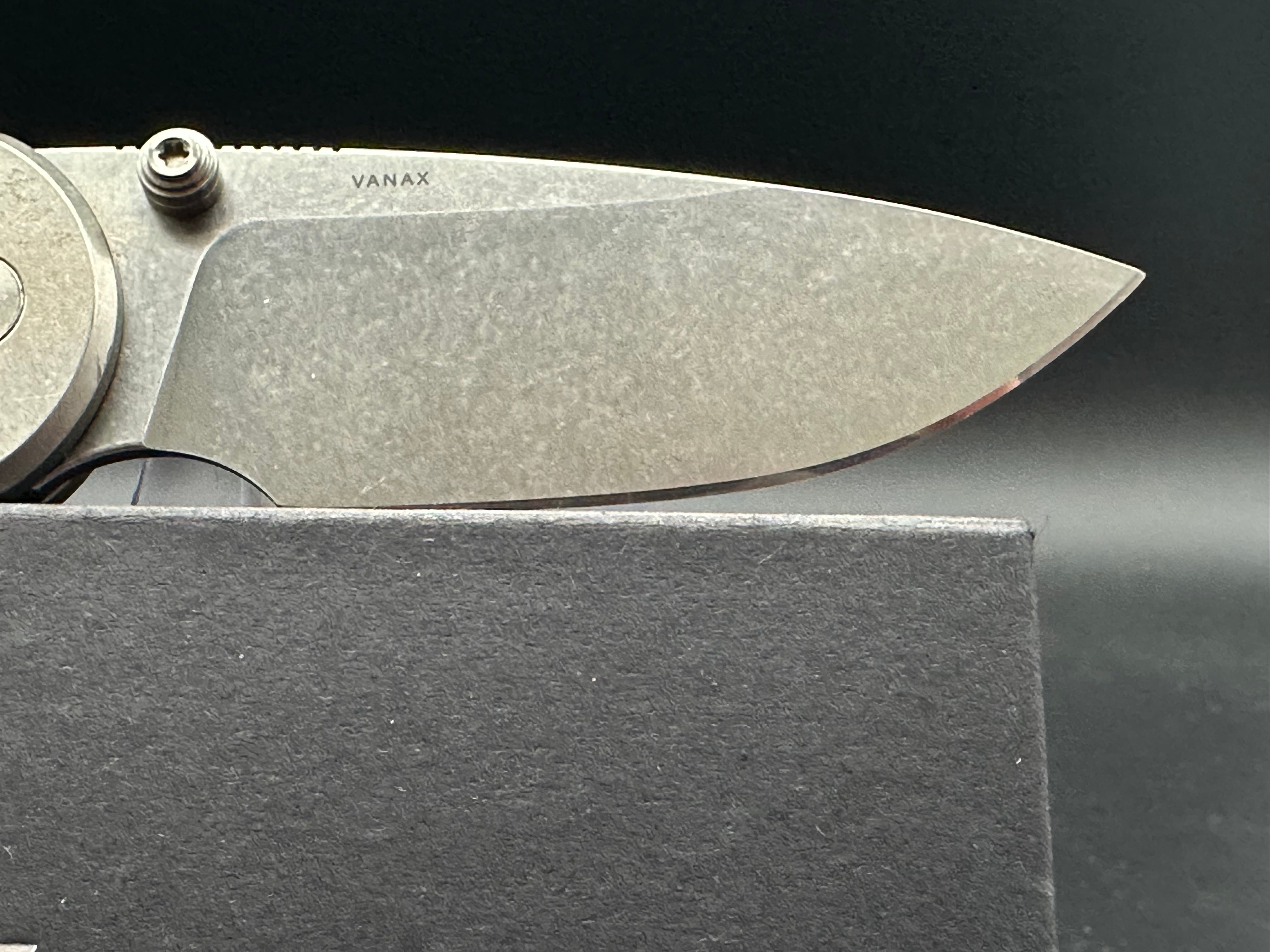 Quiet Carry Drift KNSW Super Clean Vanax Stonewash, TI handle