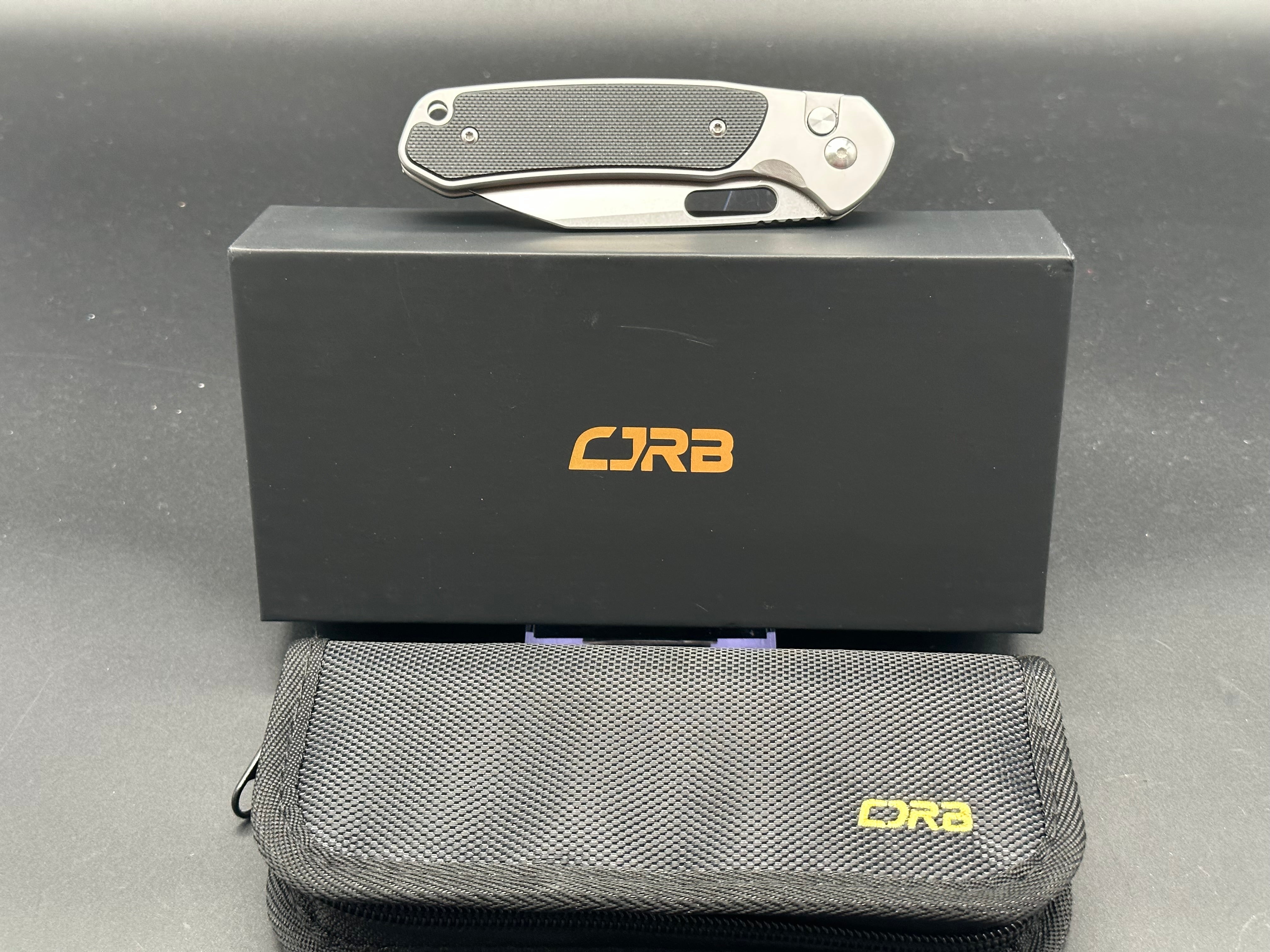 CJRB Perfect Pyrite Alt - The Daily Driver - button lock left-handed version