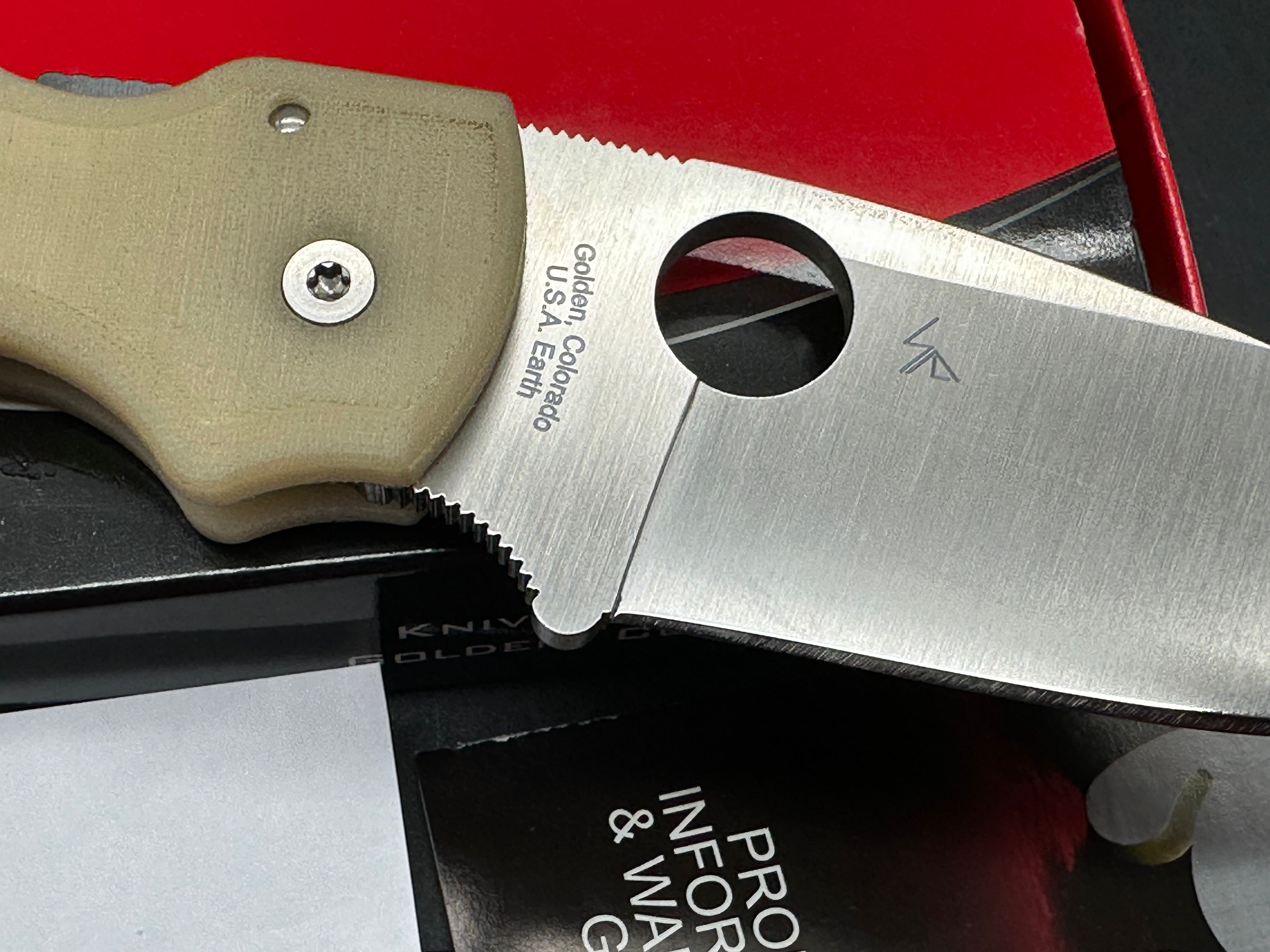 Spyderco Shaman – Green Micarta / CPM M4