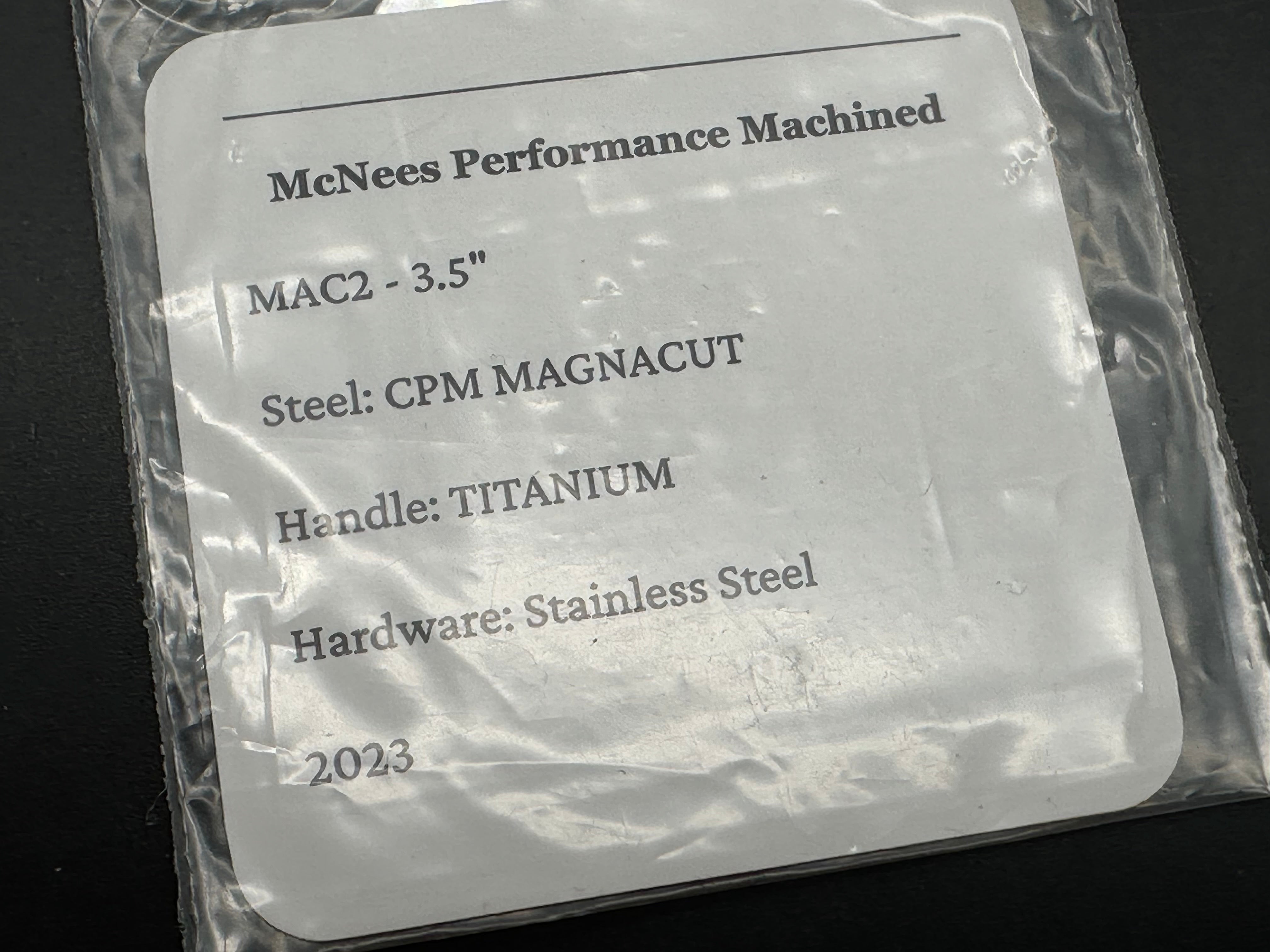 McNees Pm Mac2 3.5 Atomic Frag