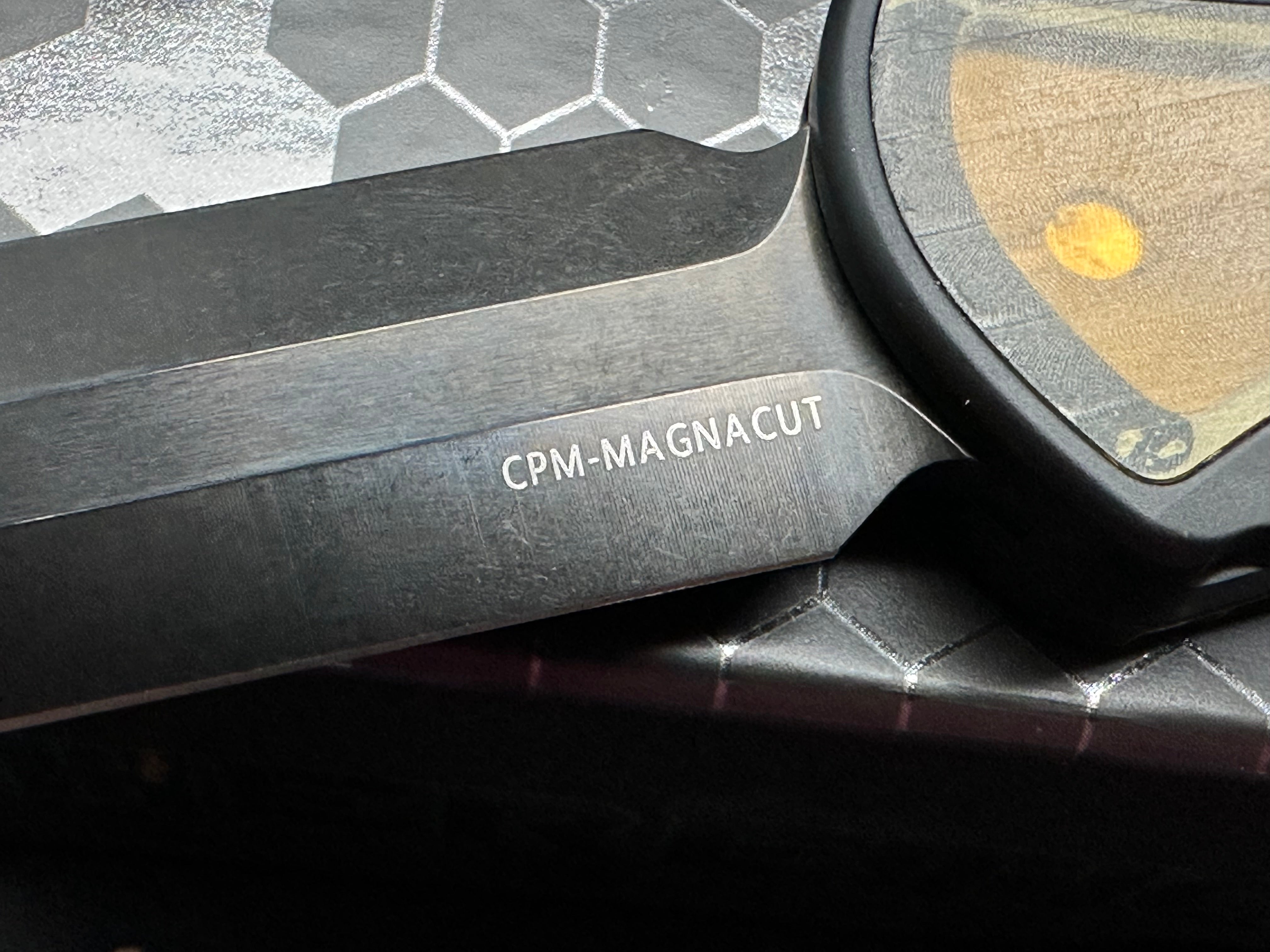 Heretic Knives Manticore X Double Edge DLC w/ Ultem Inlays & Button