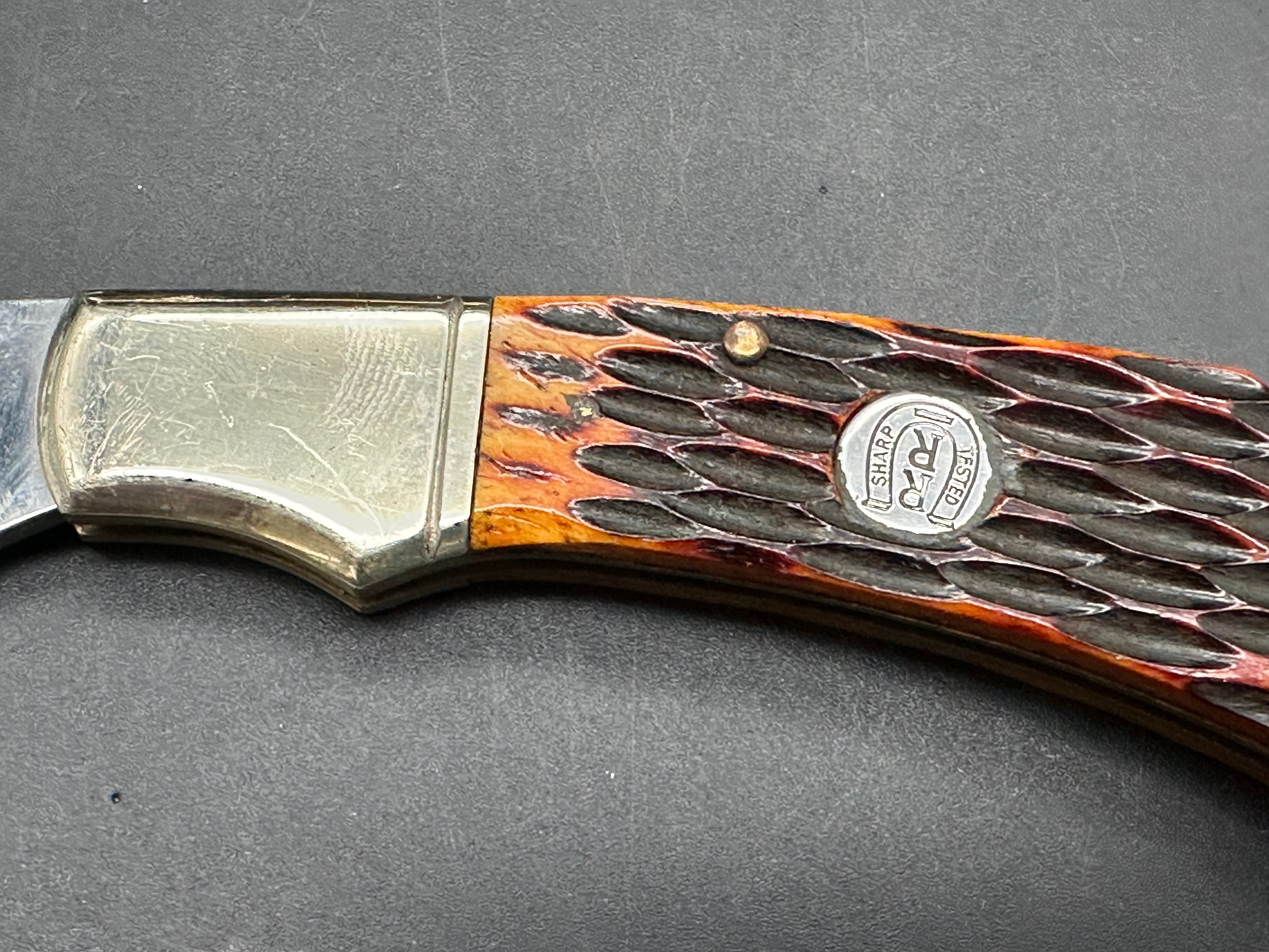 7 knife package deal Queen Cutlery , Rough Rider,White Tail, German Creek etc