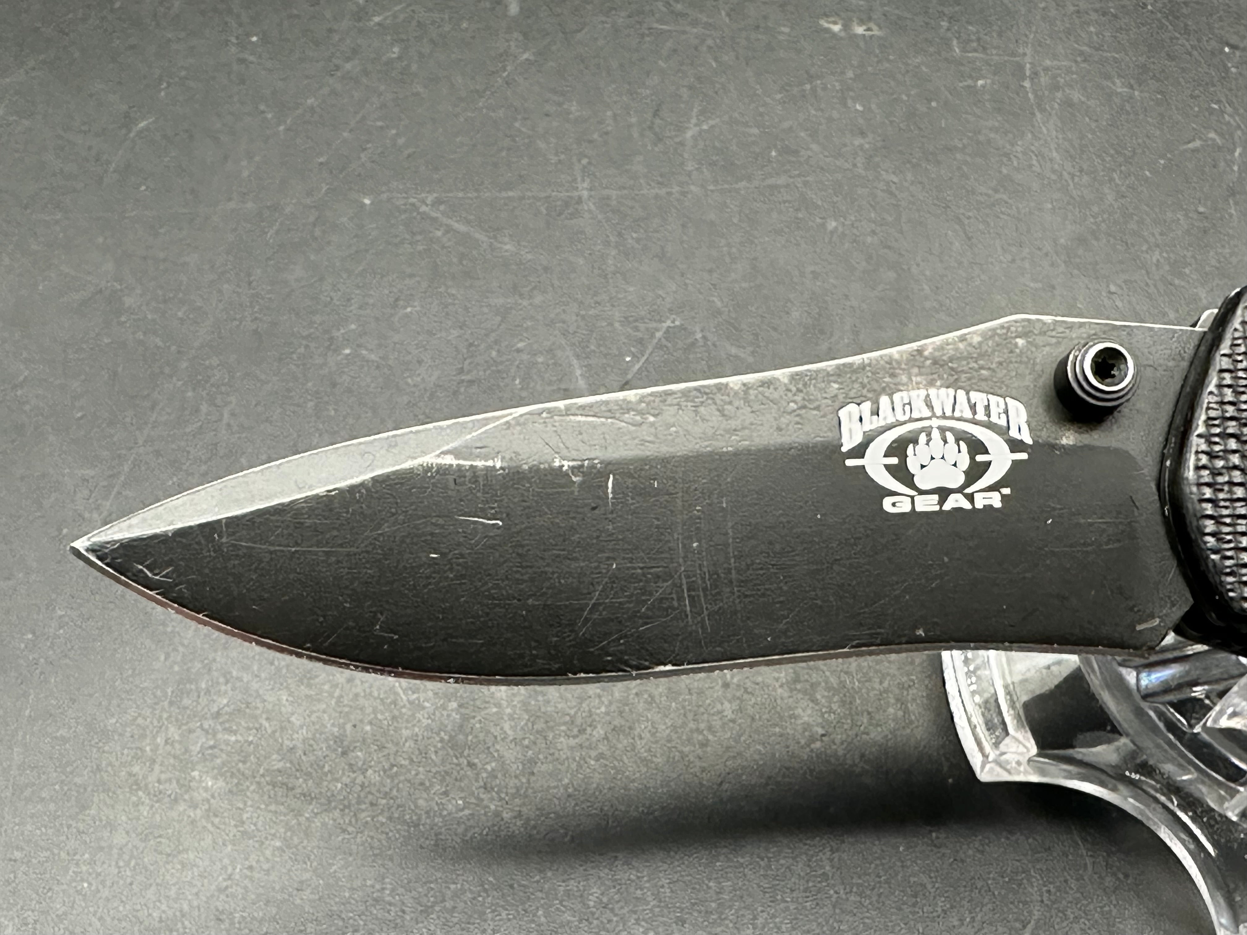 Benchmade Sequel Blackwater Edition Rare, 154CM, Black G-10 handles