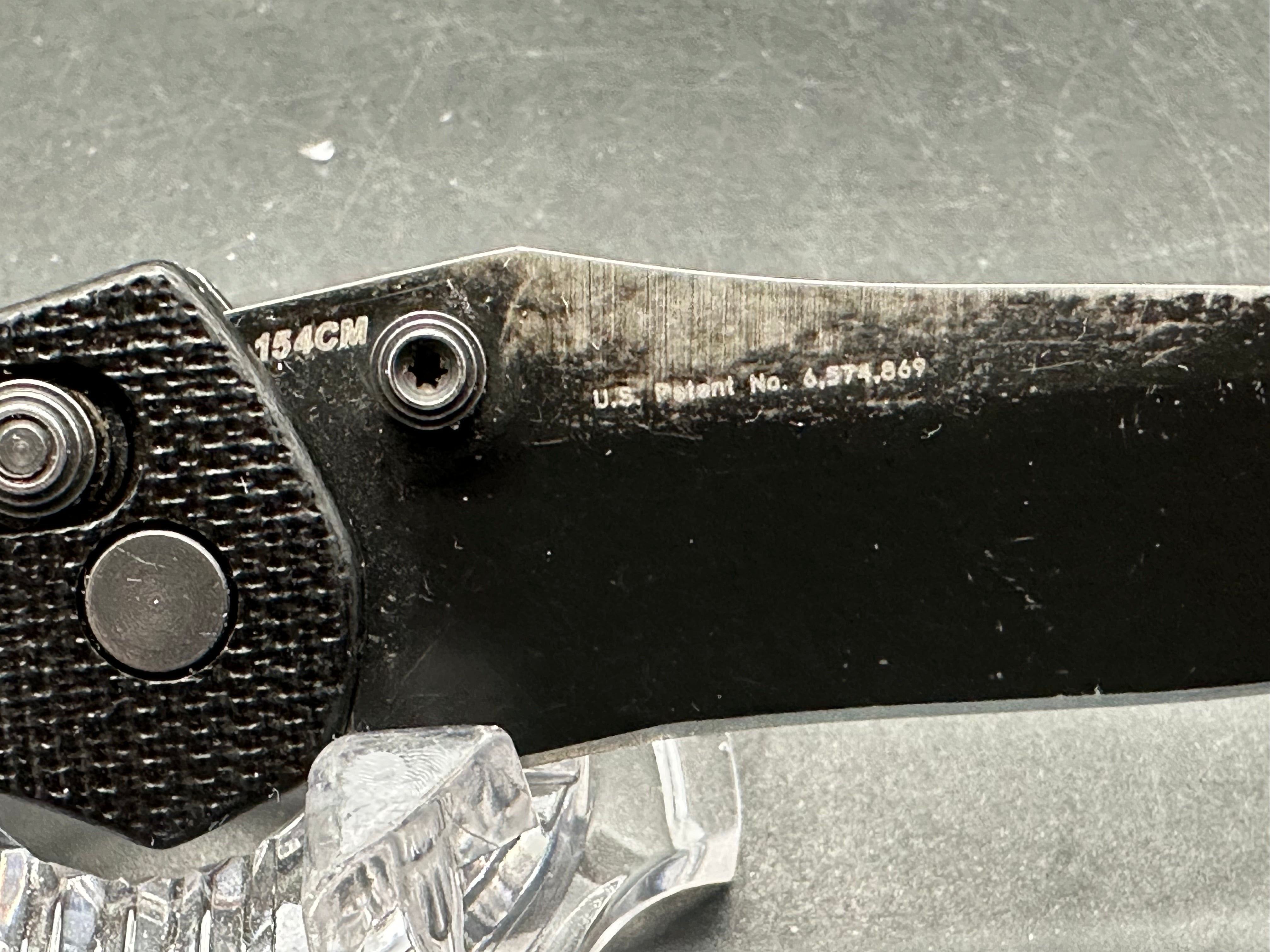 Benchmade Sequel Blackwater Edition Rare, 154CM, Black G-10 handles