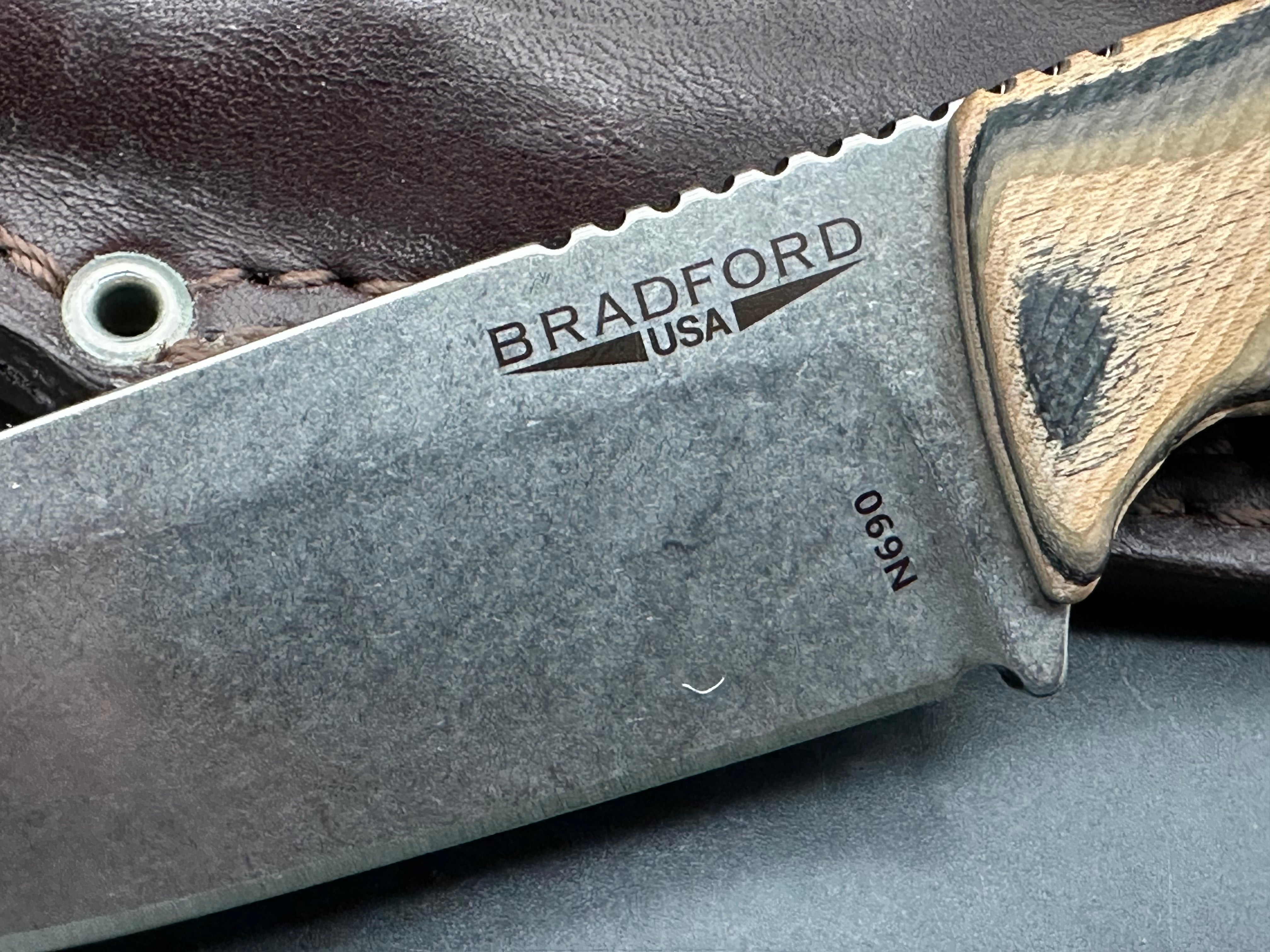 Bradford Knives Guardian 4.5 Fixed Blade 3D G-Wood (4" Sabre SW)