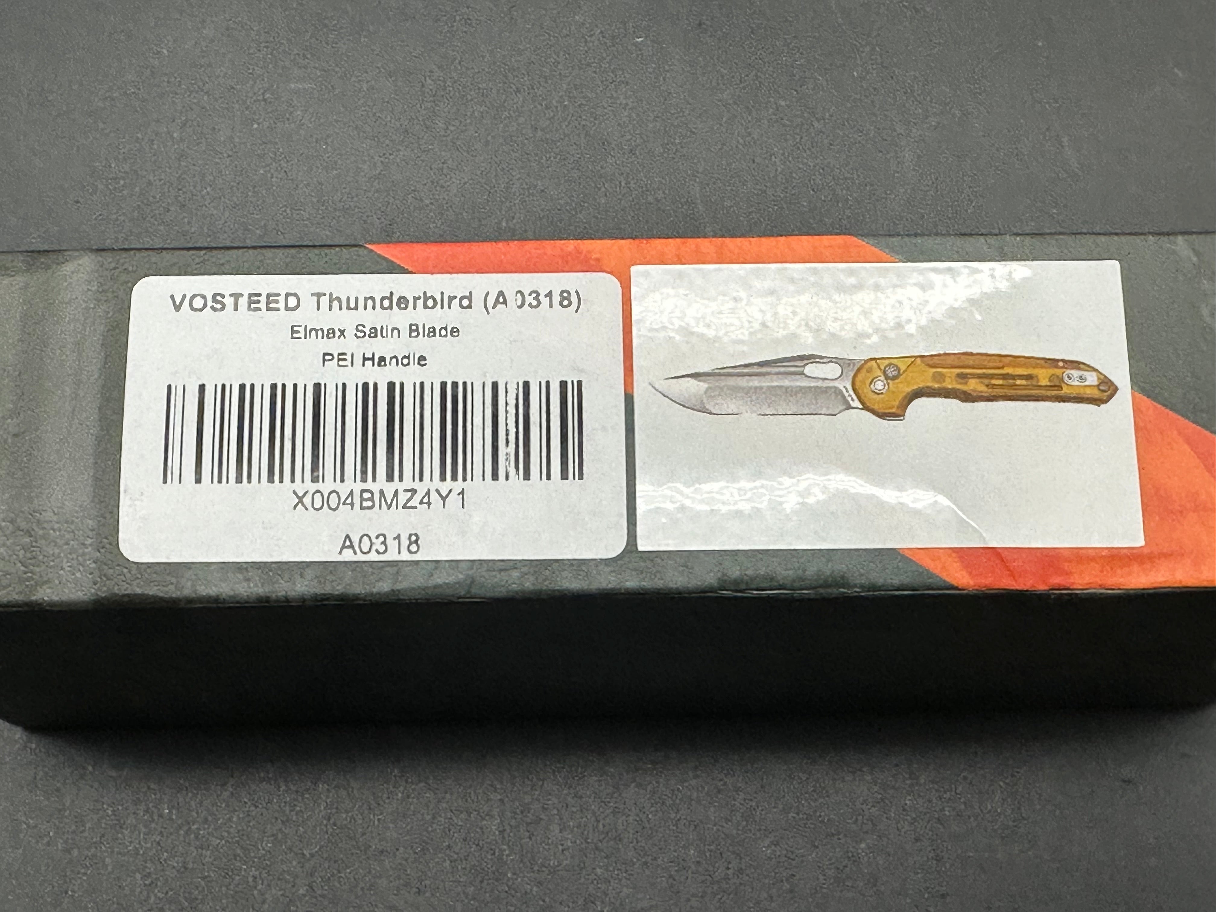 Thunderbird - Trek Lock Knife (3.25" Elmax Blade & PEI)