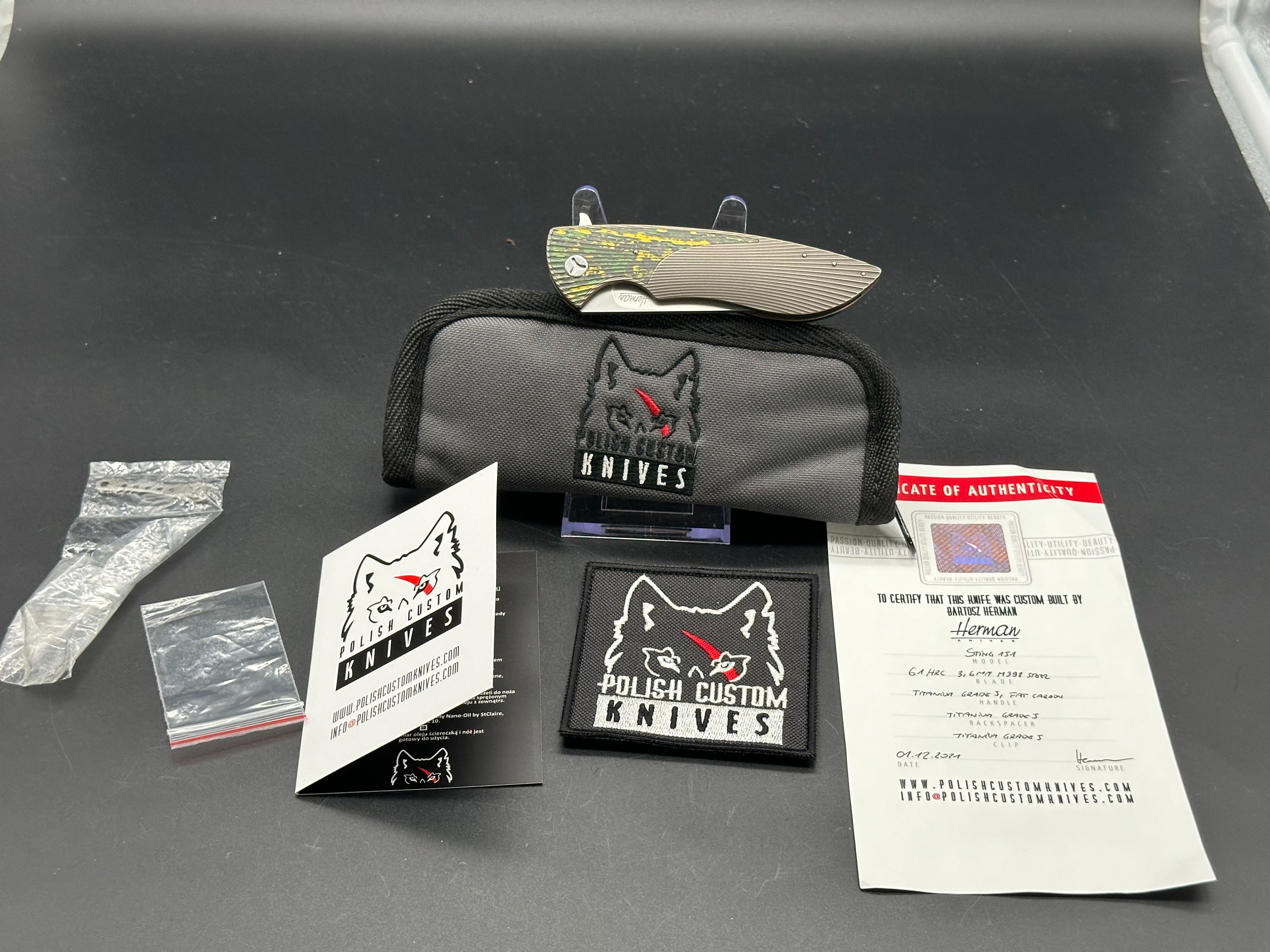 Herman Sting Custom knife