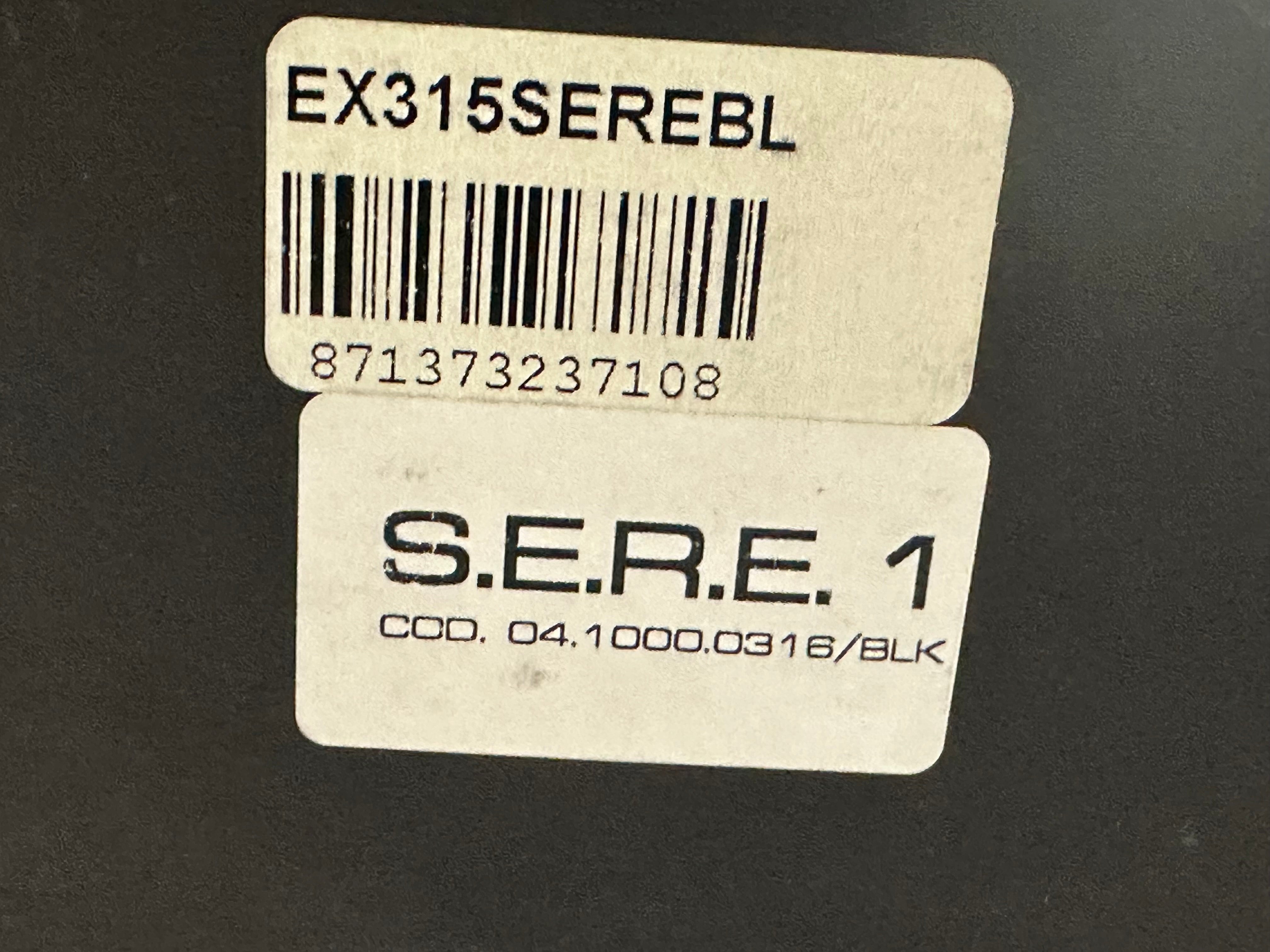 Extrema Ratio S.E.R.E 1 Fixed Blade Knife (5.875" Black Serr)