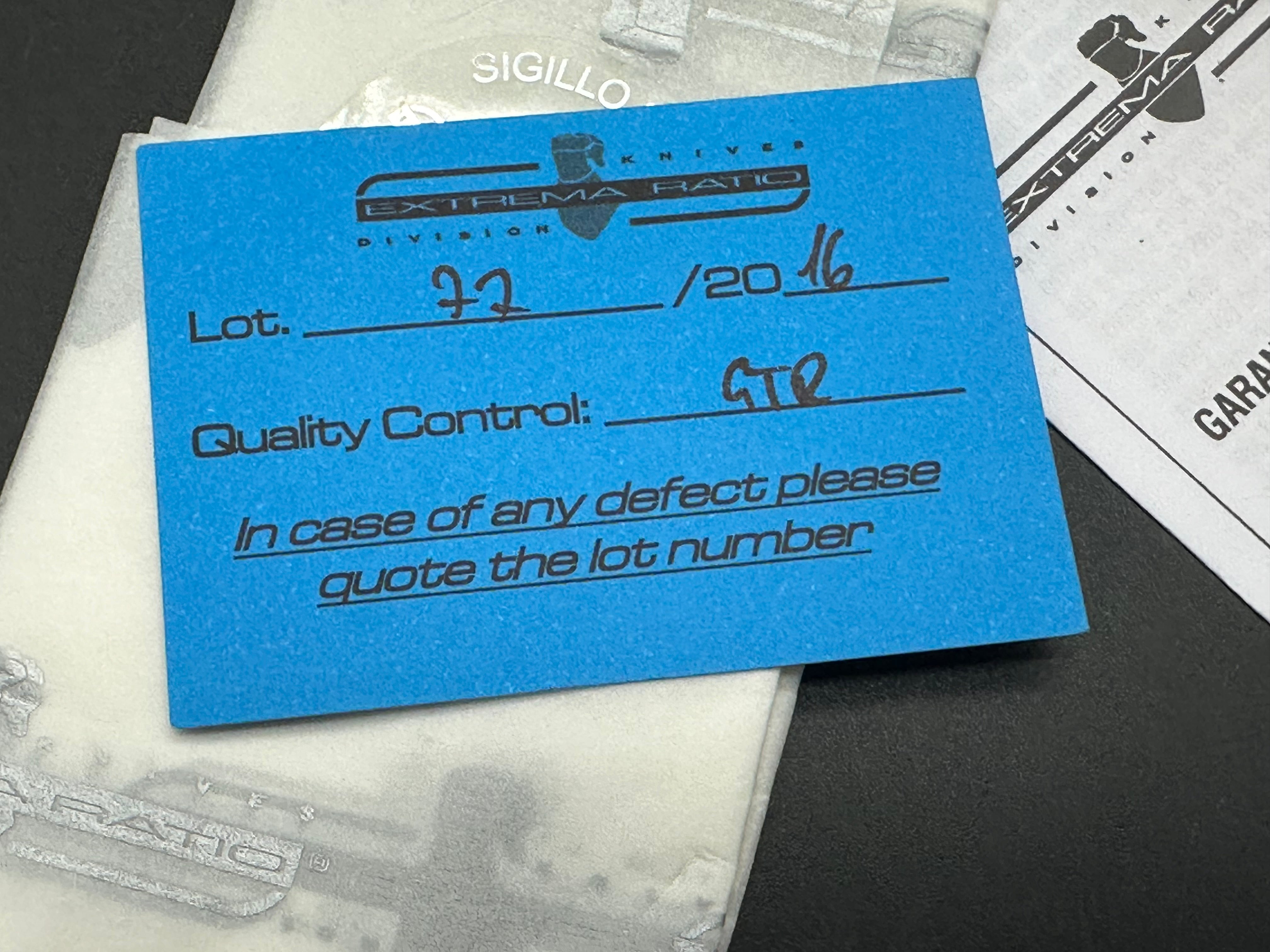 Extrema Ratio S.E.R.E 1 Fixed Blade Knife (5.875" Black Serr)