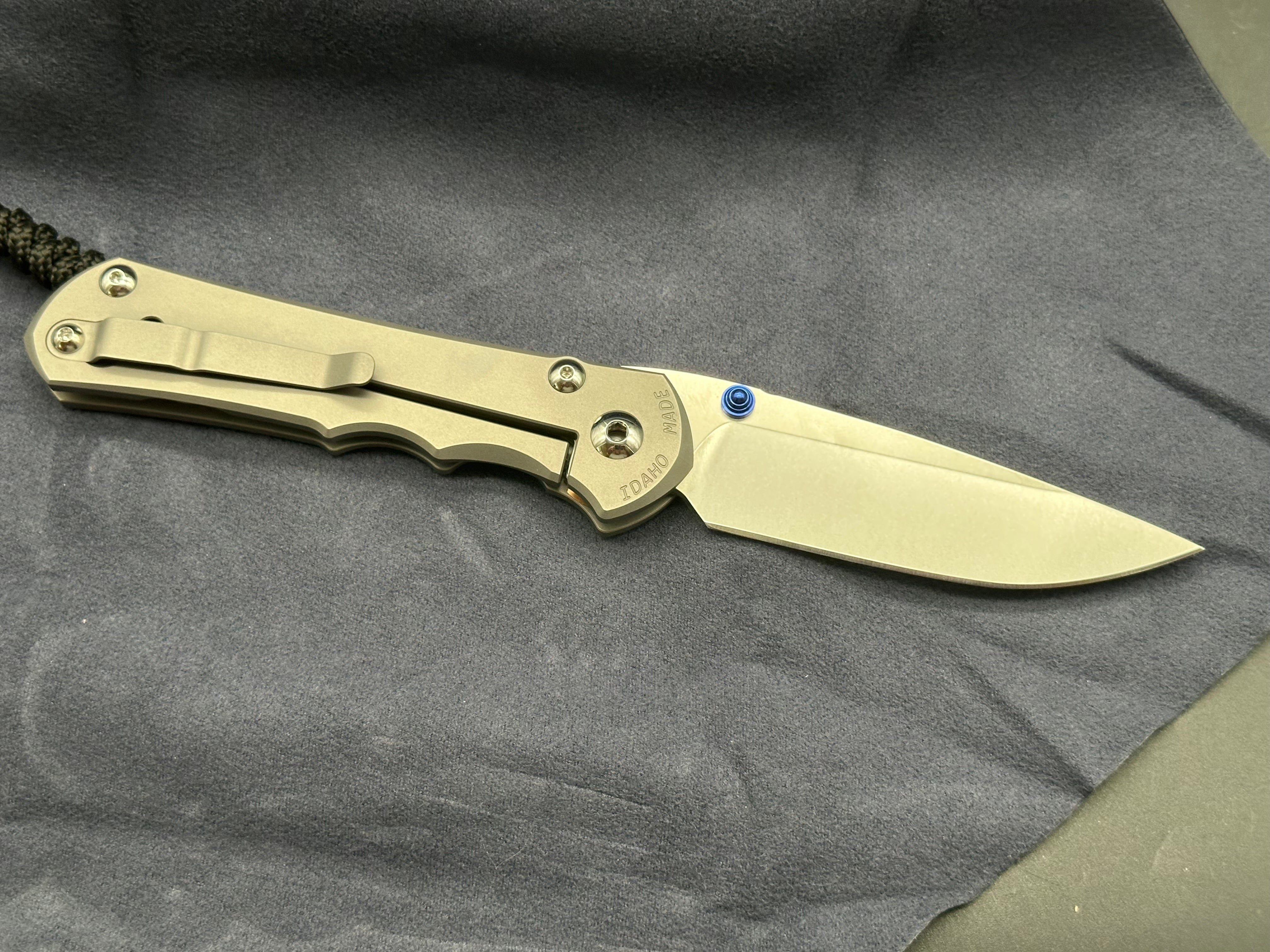 Chris Reeve Knives Large Inkosi Frame Lock Knife (3.5" Magnacut)