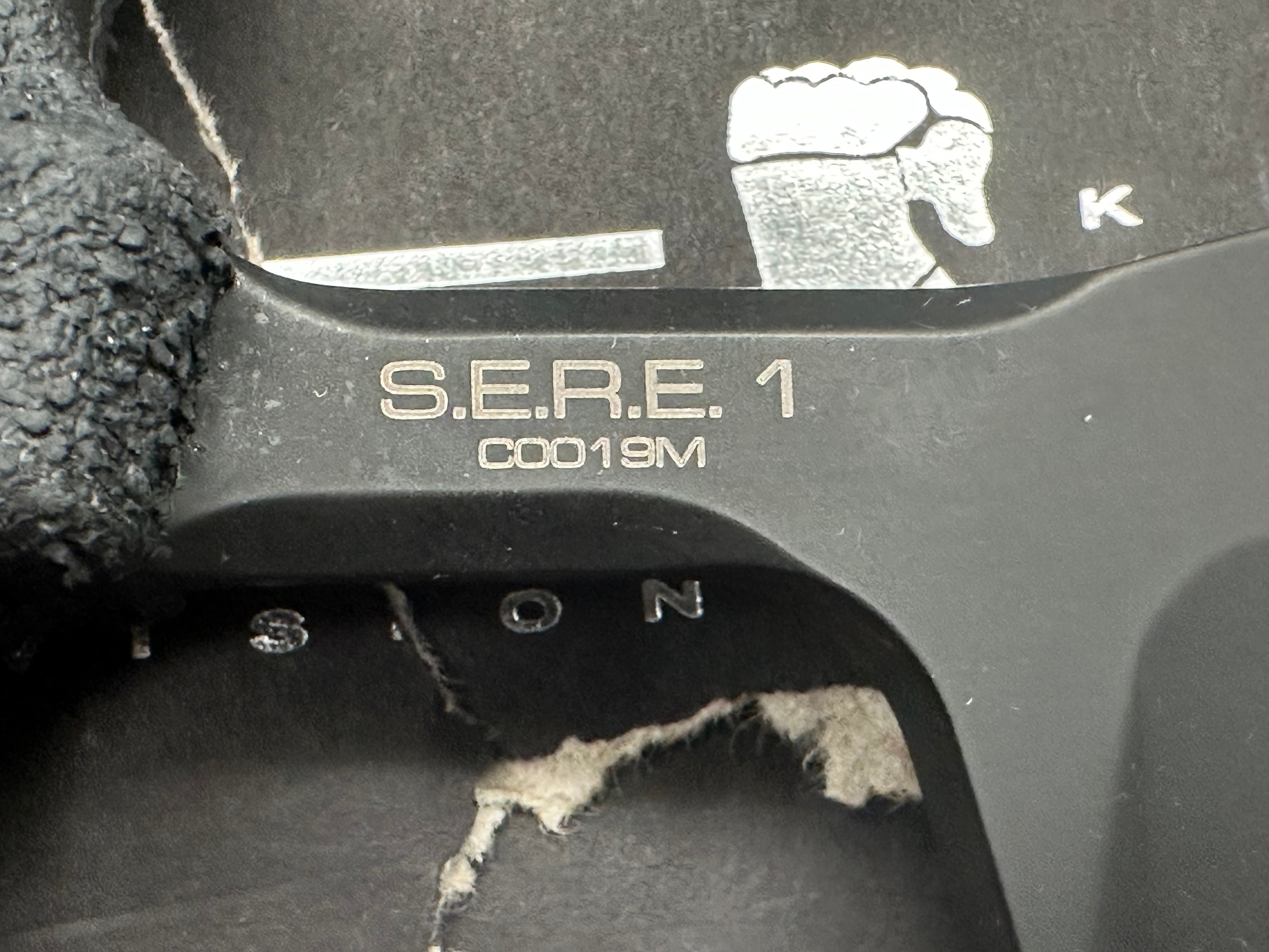 Extrema Ratio S.E.R.E 1 Fixed Blade Knife (5.875" Black Serr)