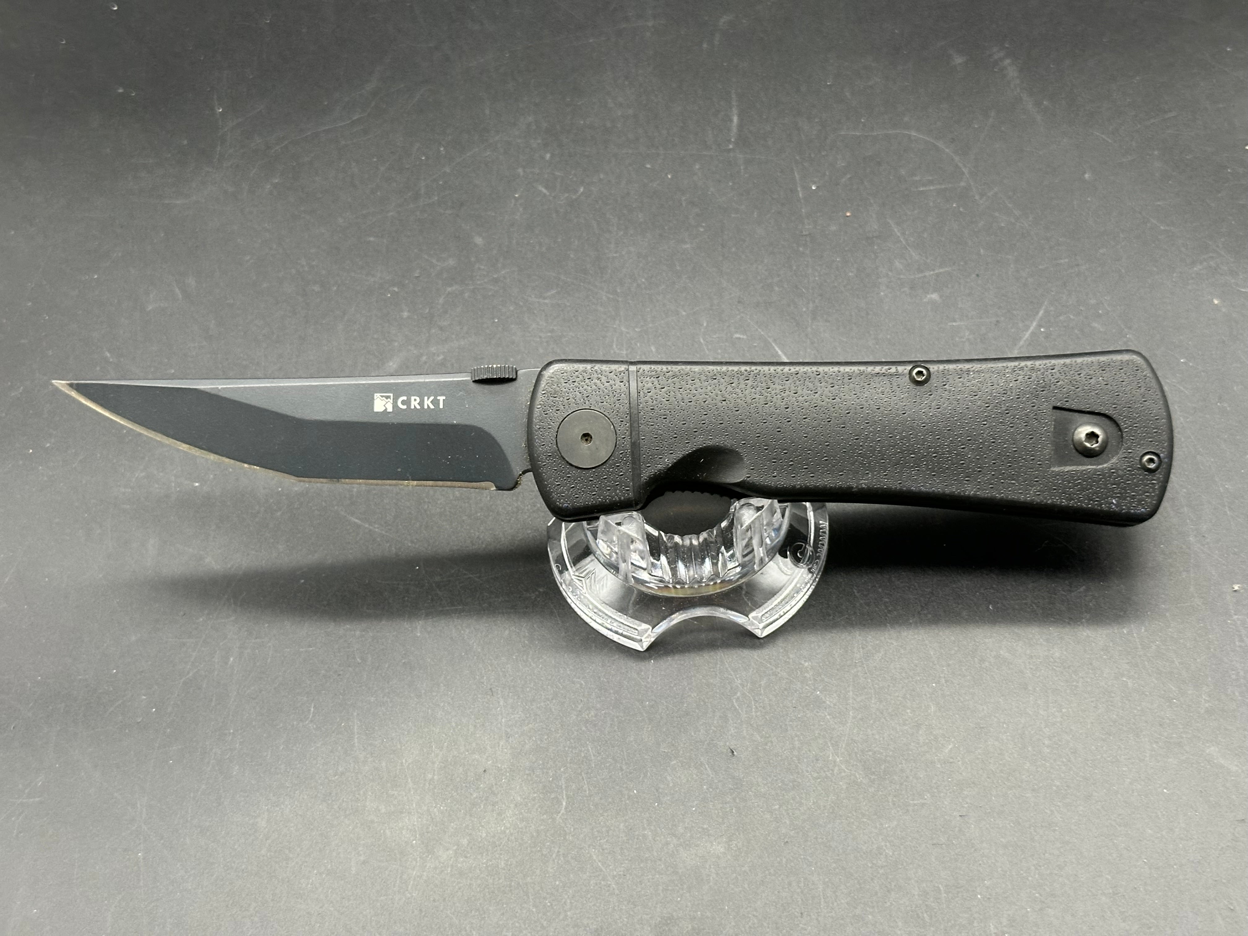 CRKT Otanashi noh Ken Frame Lock Knife Black G-10 (4.5" Black)