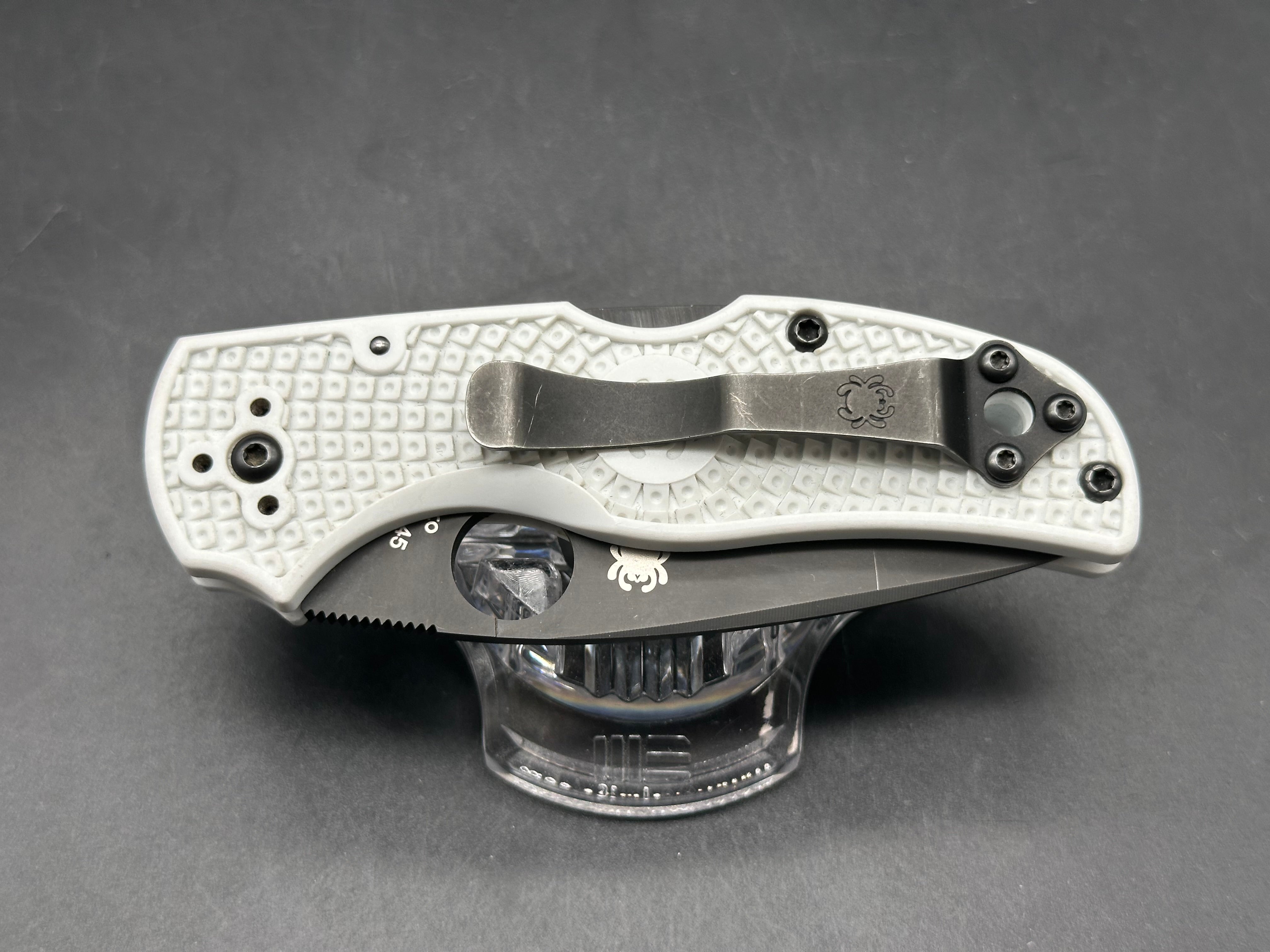 Spyderco Native 5 Rex45 with White FRN Stormtrooper