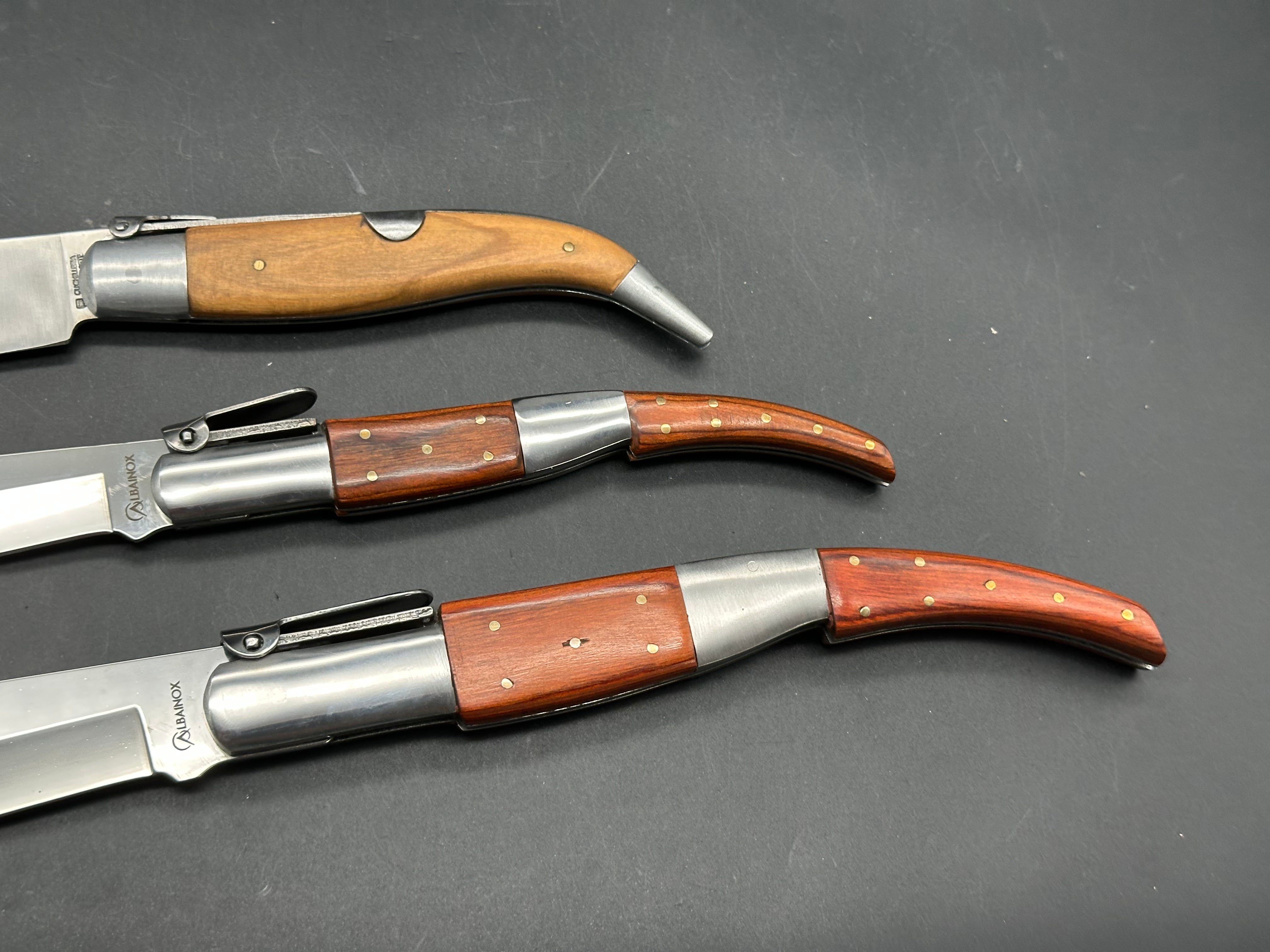 3 knife deal on Spanish Navaja knives