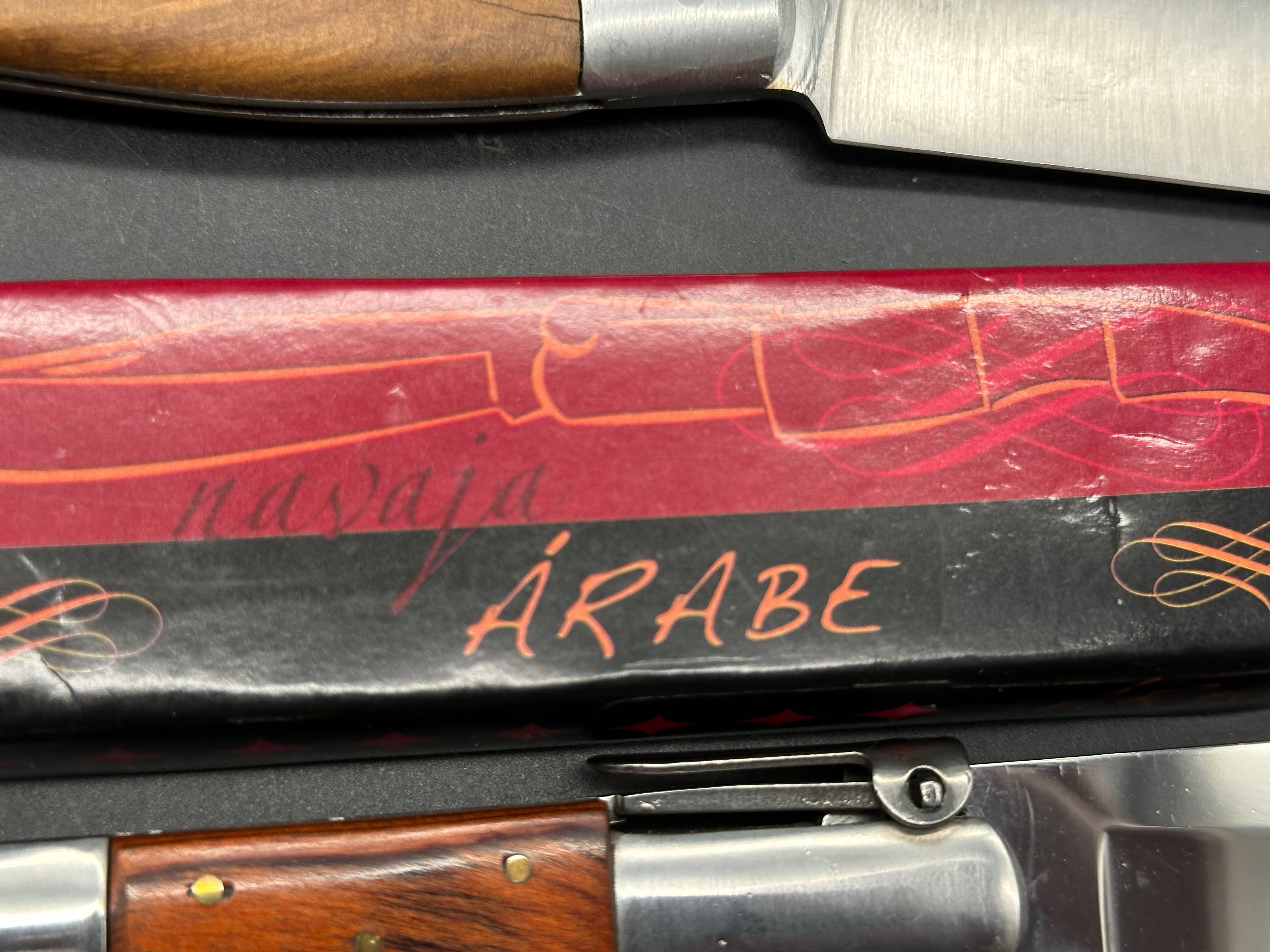 3 knife deal on Spanish Navaja knives