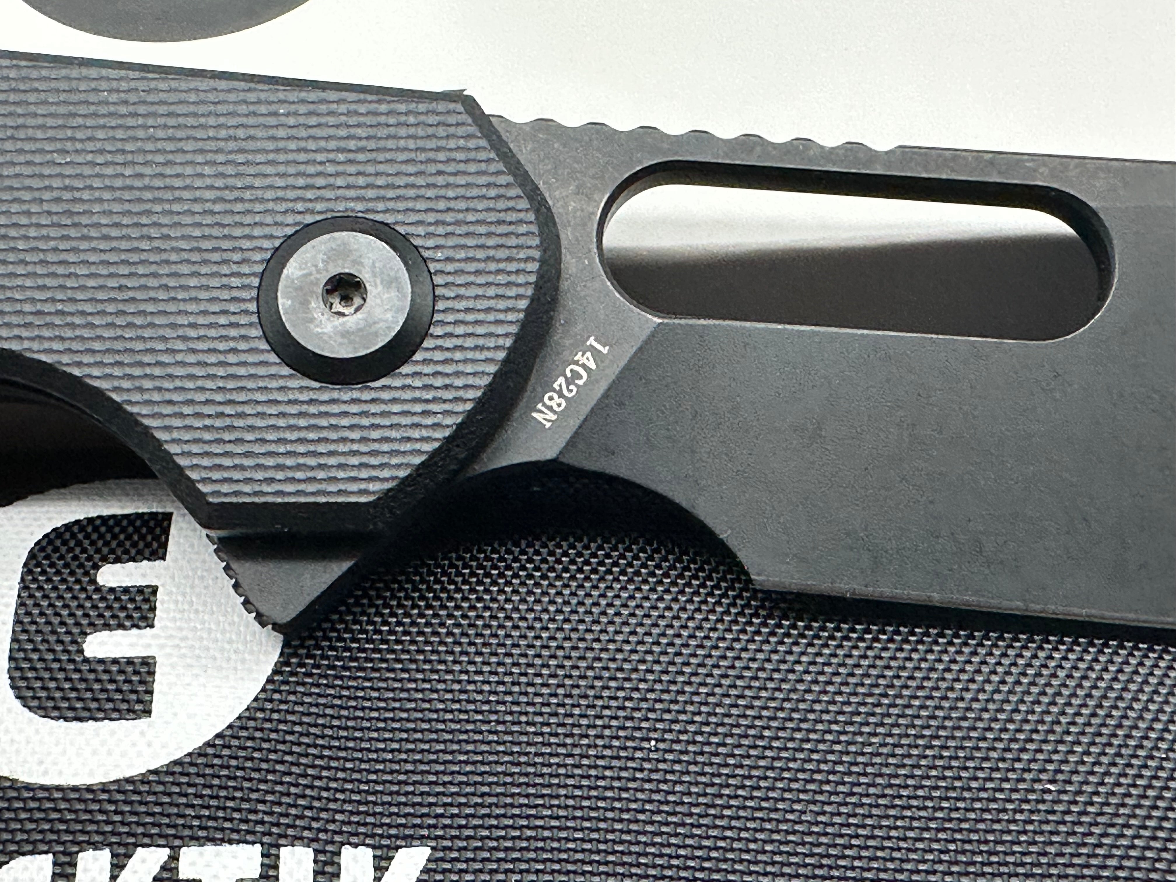Eutektik Trinity Black G10 Blackwashed Blade New in box plus LTK Koozie/Patch & Sticker w/each knife