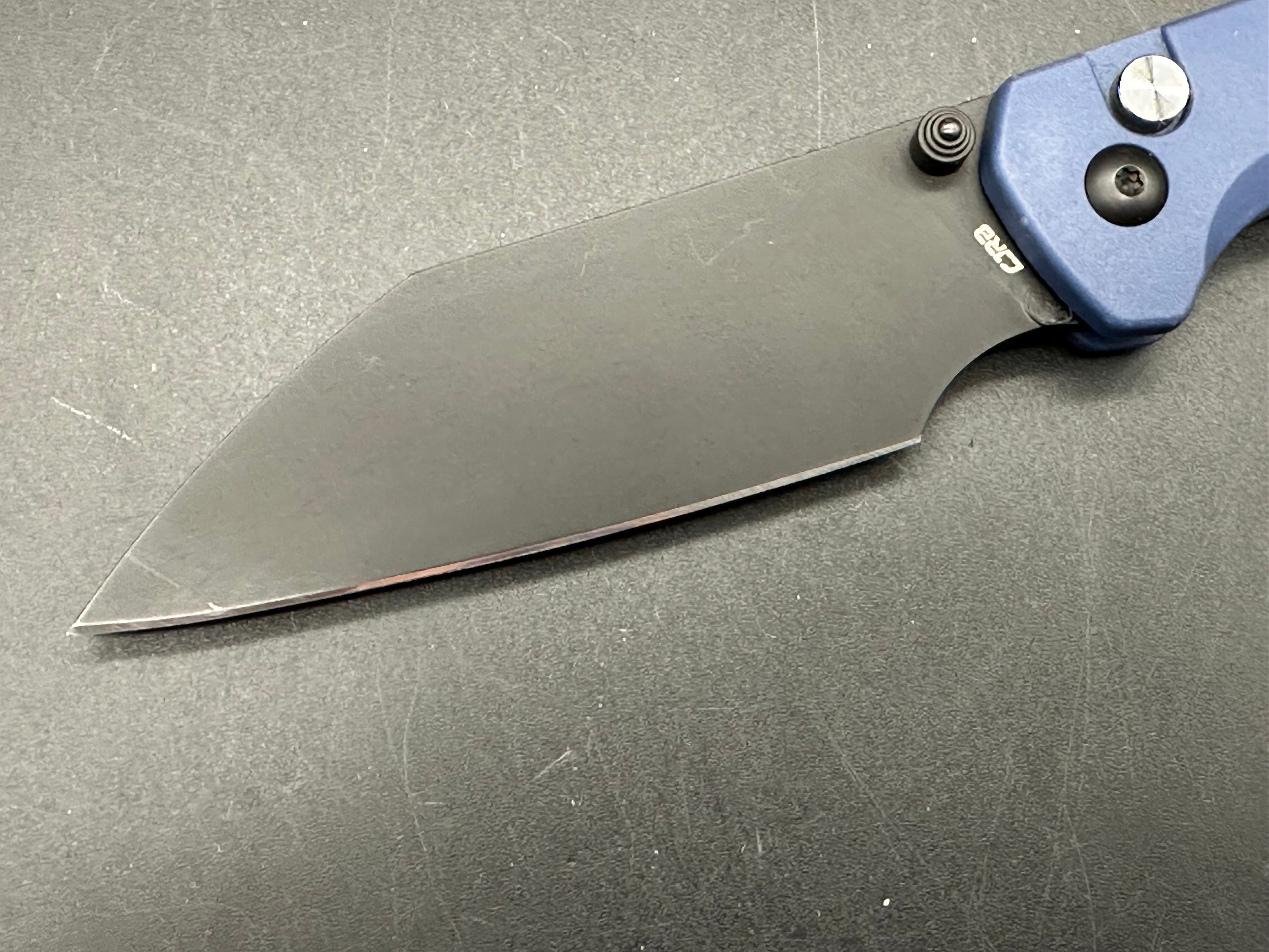 3 knife Bundle Manly Knives Peak S90V with black G-10, CJRB Alt-Pyrite AR-RPM9 with blue FRN, Kershaw Emerson CQC-6k D2