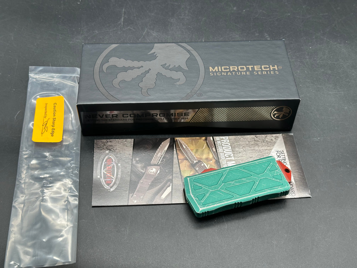 Microtech Exocet Bounty Hunter Tanto CA Legal OTF Automatic (1.9" Apocalyptic)