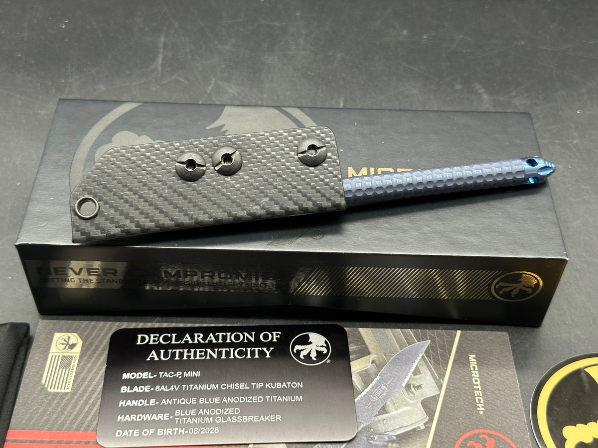 2 knife bundle Microtech Socom Elite T/E Automatic & Microtech TAC-P Mini Tactical Spike