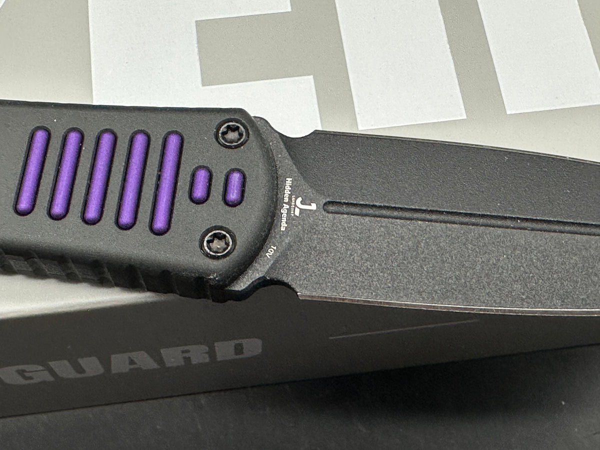 2 knife bundle Kizer Hidden Agenda 10V & Skallywag Mudskipper Black micarta