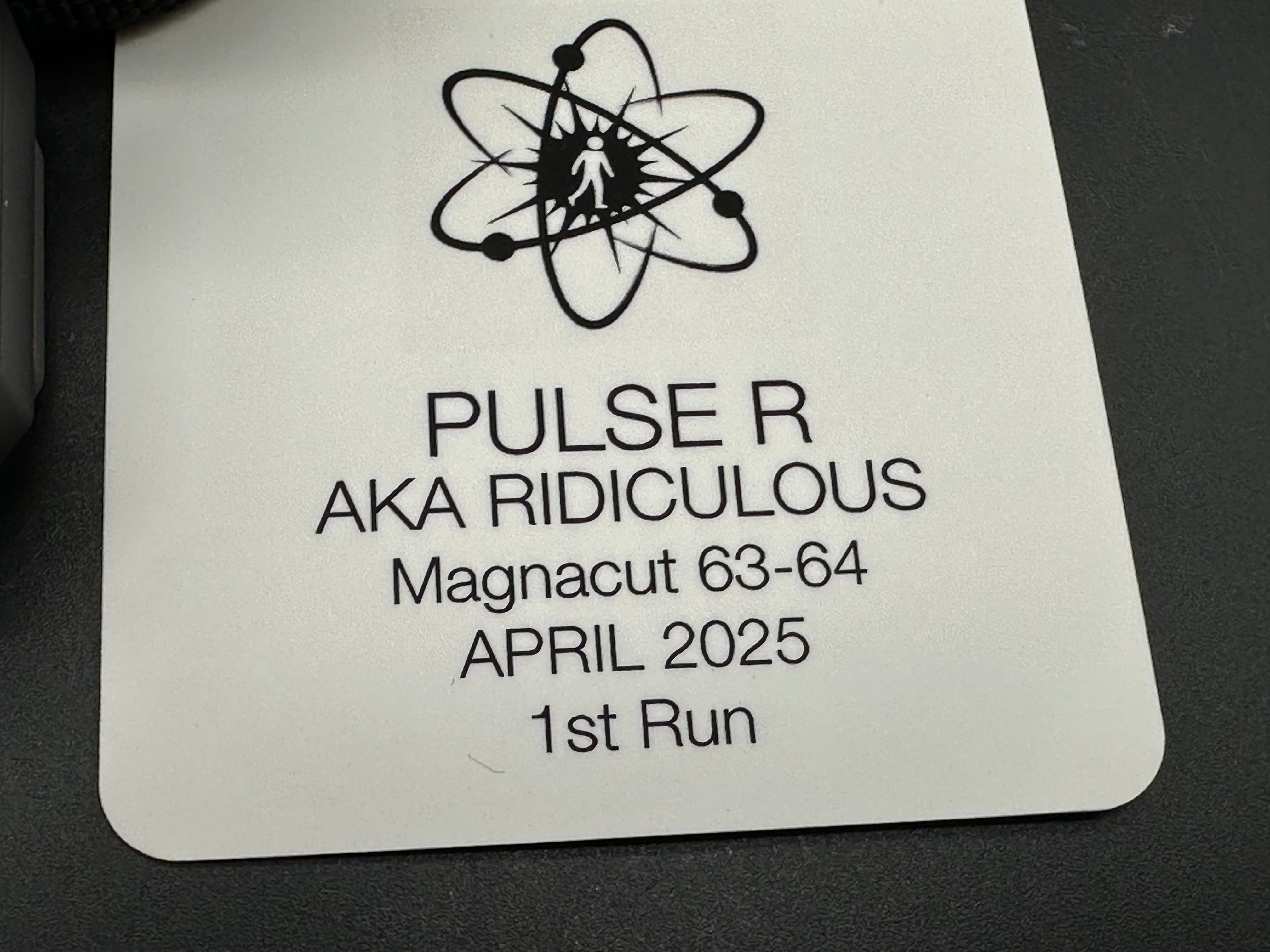 EMP EDC Pulse-R (Ridiculous) OTF (NEW), 3.6" CPM MagnaCut Stonewashed Drop Point with Black Aluminum