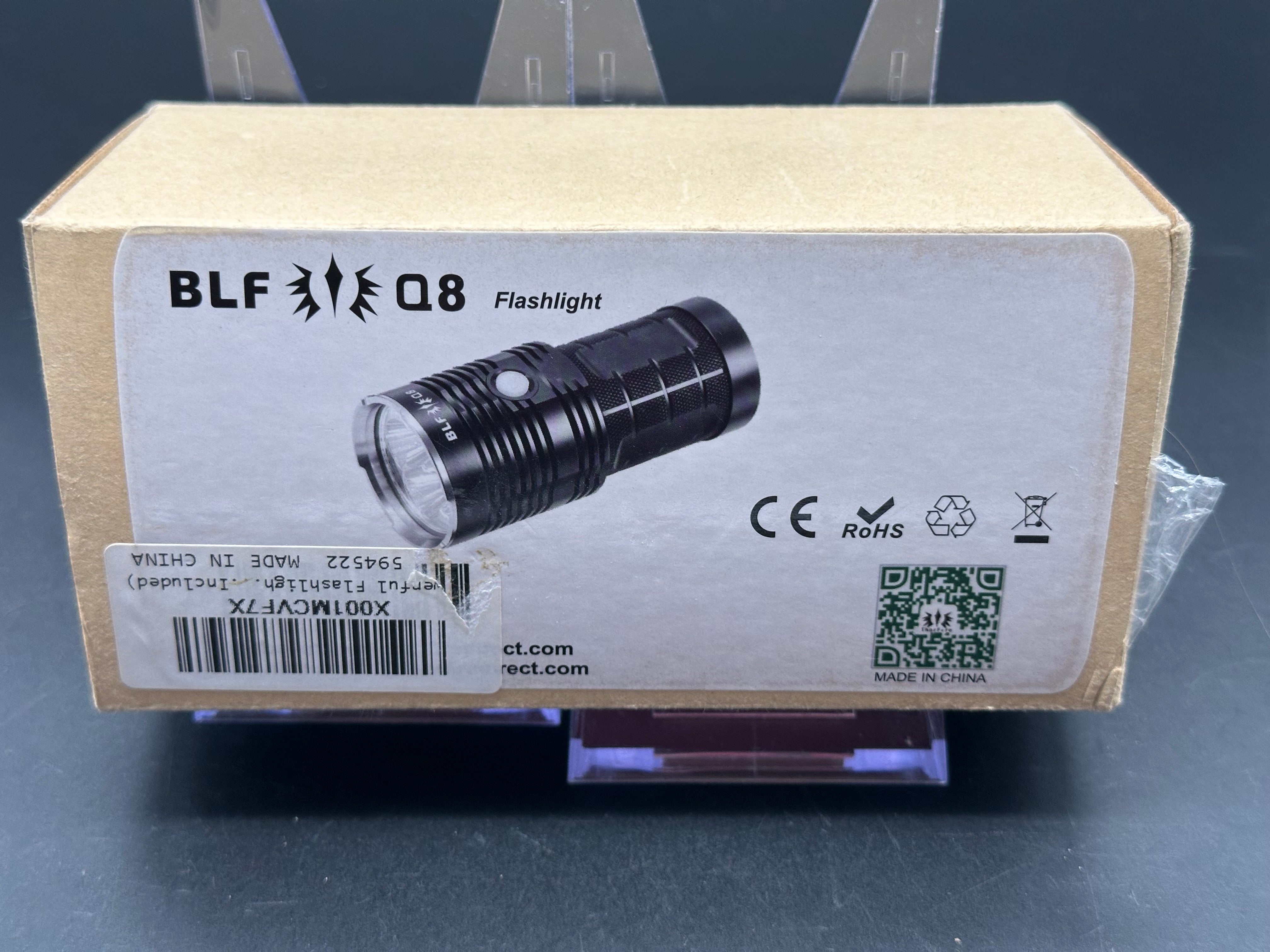 Thorfire BLF Q8 5000 lumen rechargeable flashlight