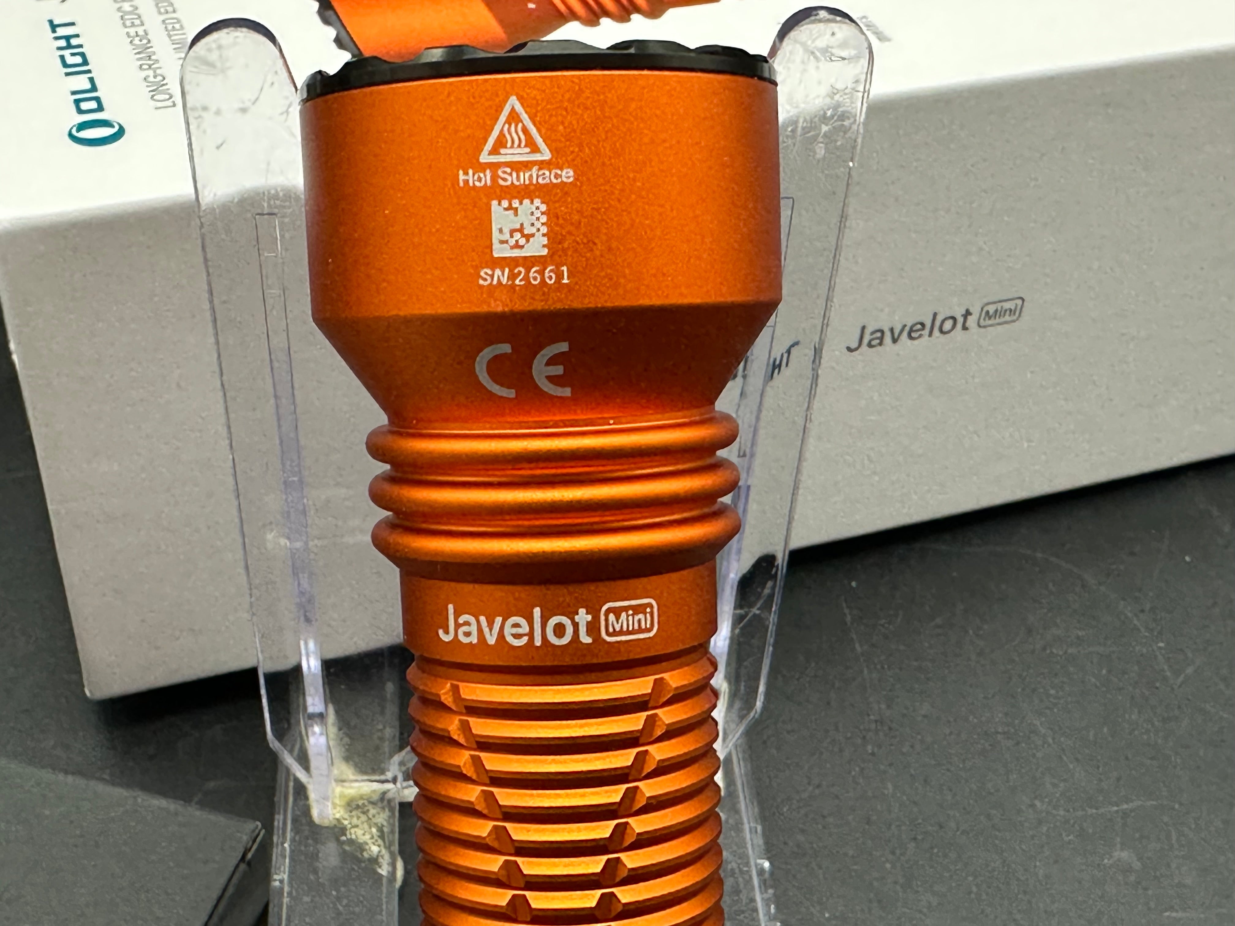 Olight Javelot Mini Flashlight Orange Aluminum (1000 Lumens)