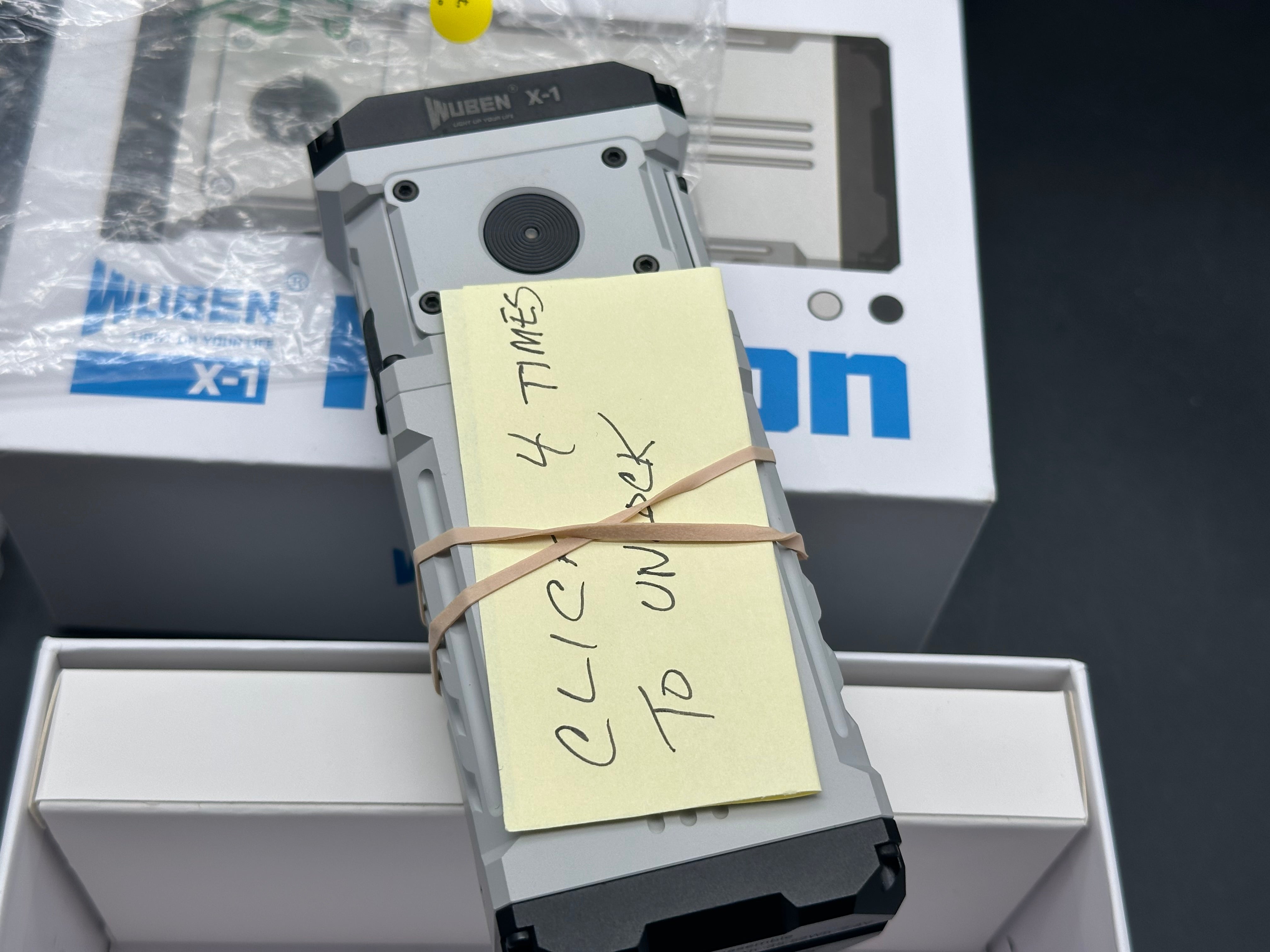 WUBEN X1 Rechargeable Flashlight 12000 Lumens