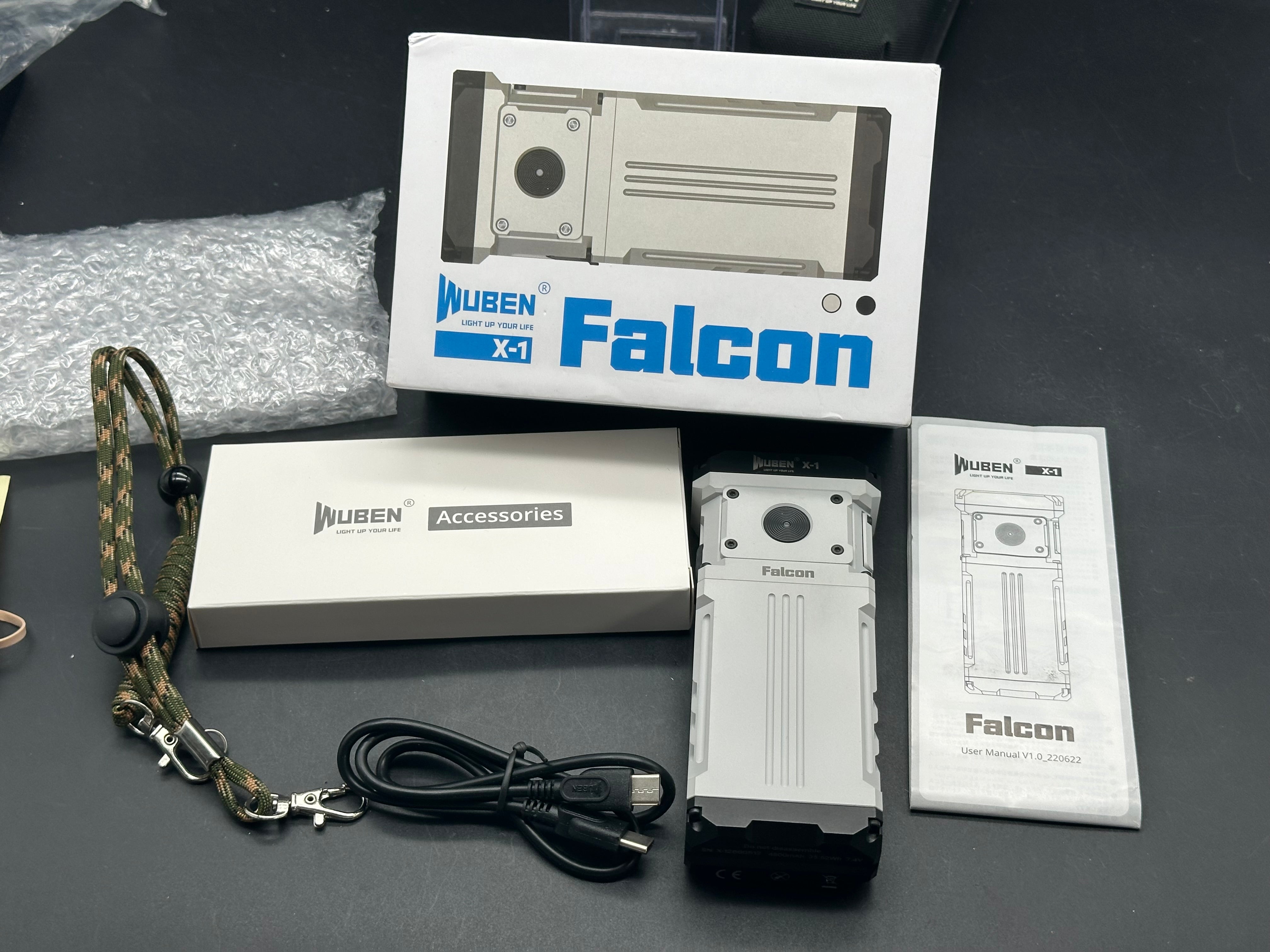 WUBEN X1 Rechargeable Flashlight 12000 Lumens