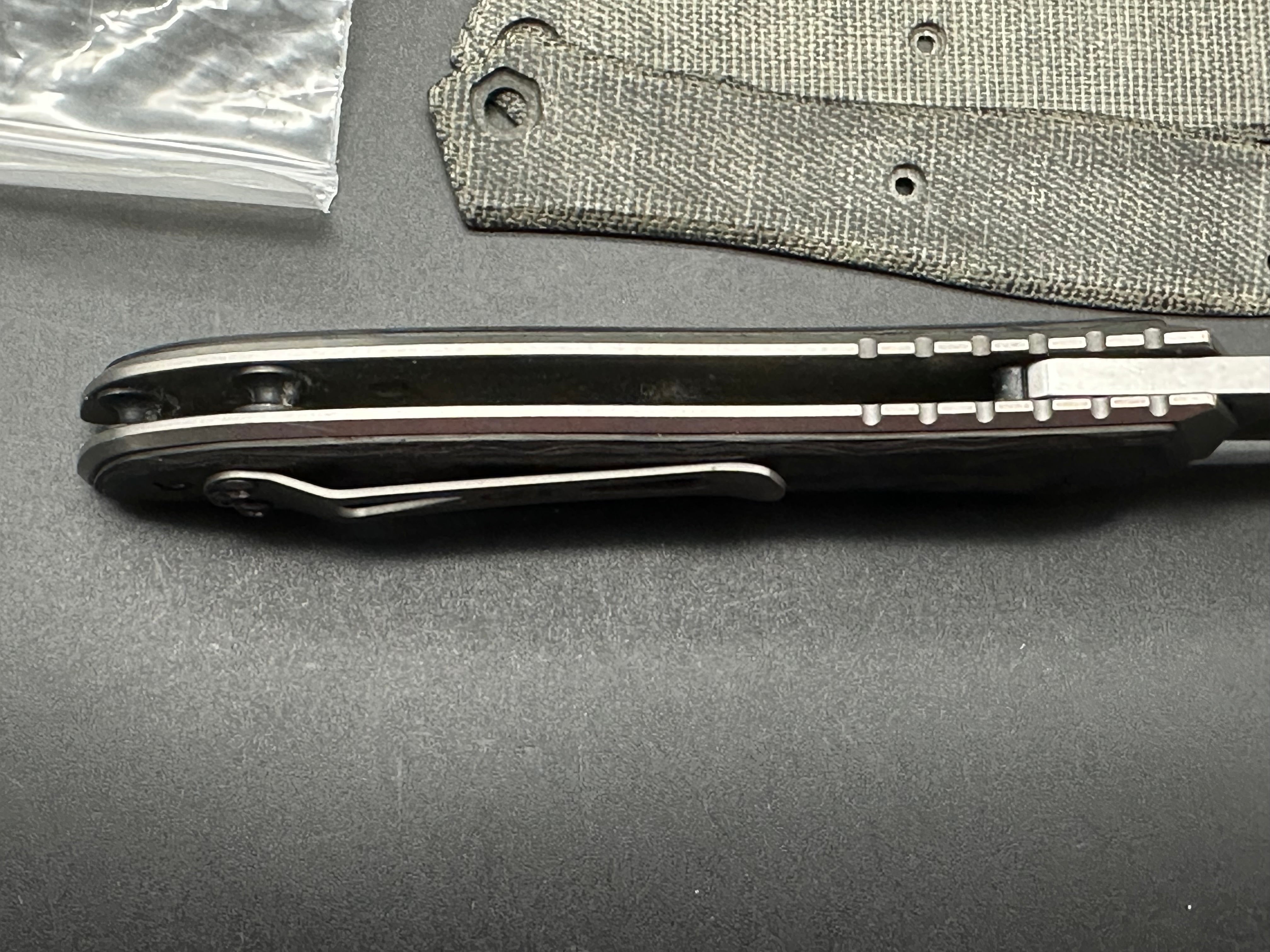 Zero Tolerance Emerson 0640 Folding Knife Carbon Fiber/Titanium