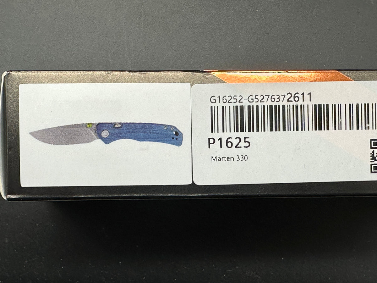 Vosteed Marten 330 - Top Liner Lock (3.30" 14C28N Blade & G10 Handle)