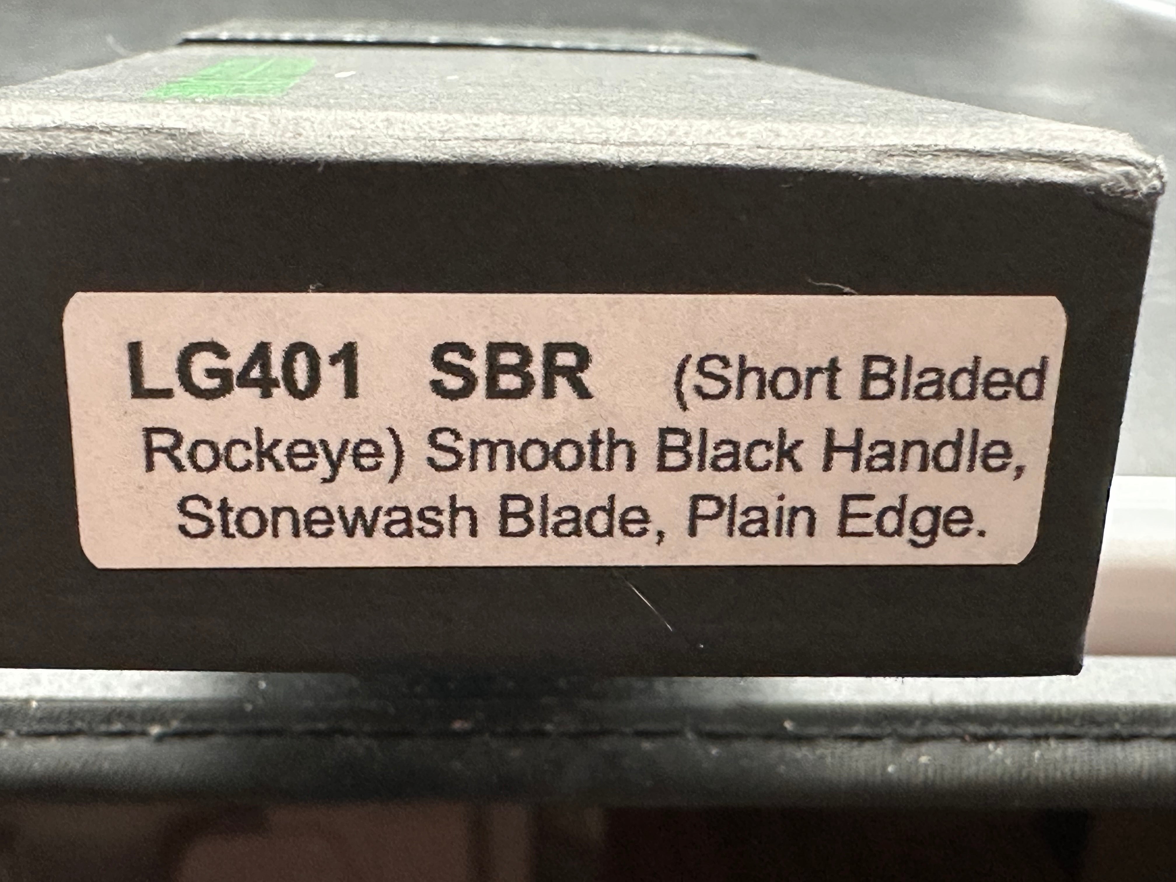 ProTech SBR Auto, 2.6" CPM S35VN Stonewash Blade with Black Smooth 6061 Aluminum Scales