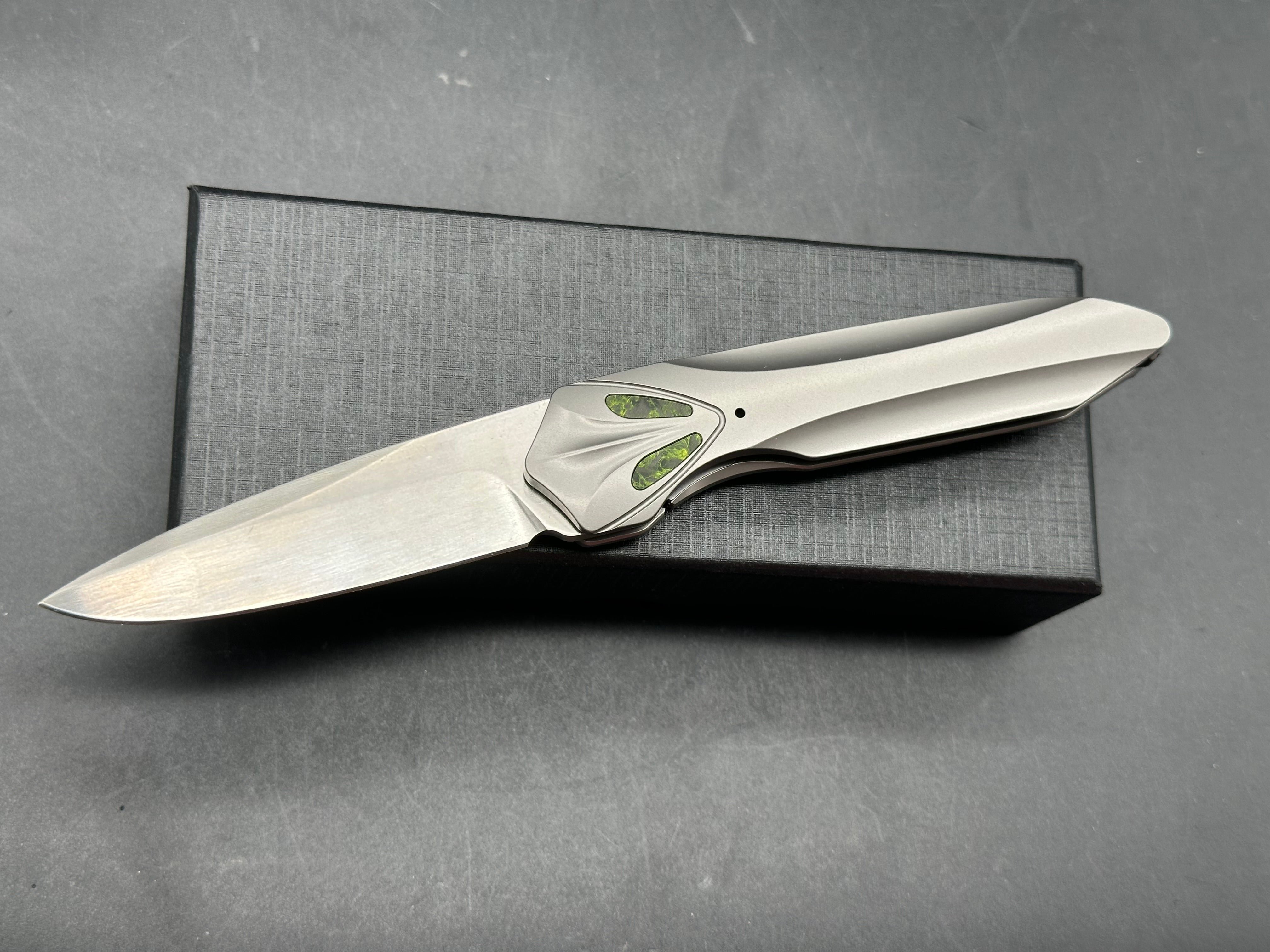 KniClad Enfox titanium handle w/14C28N blade