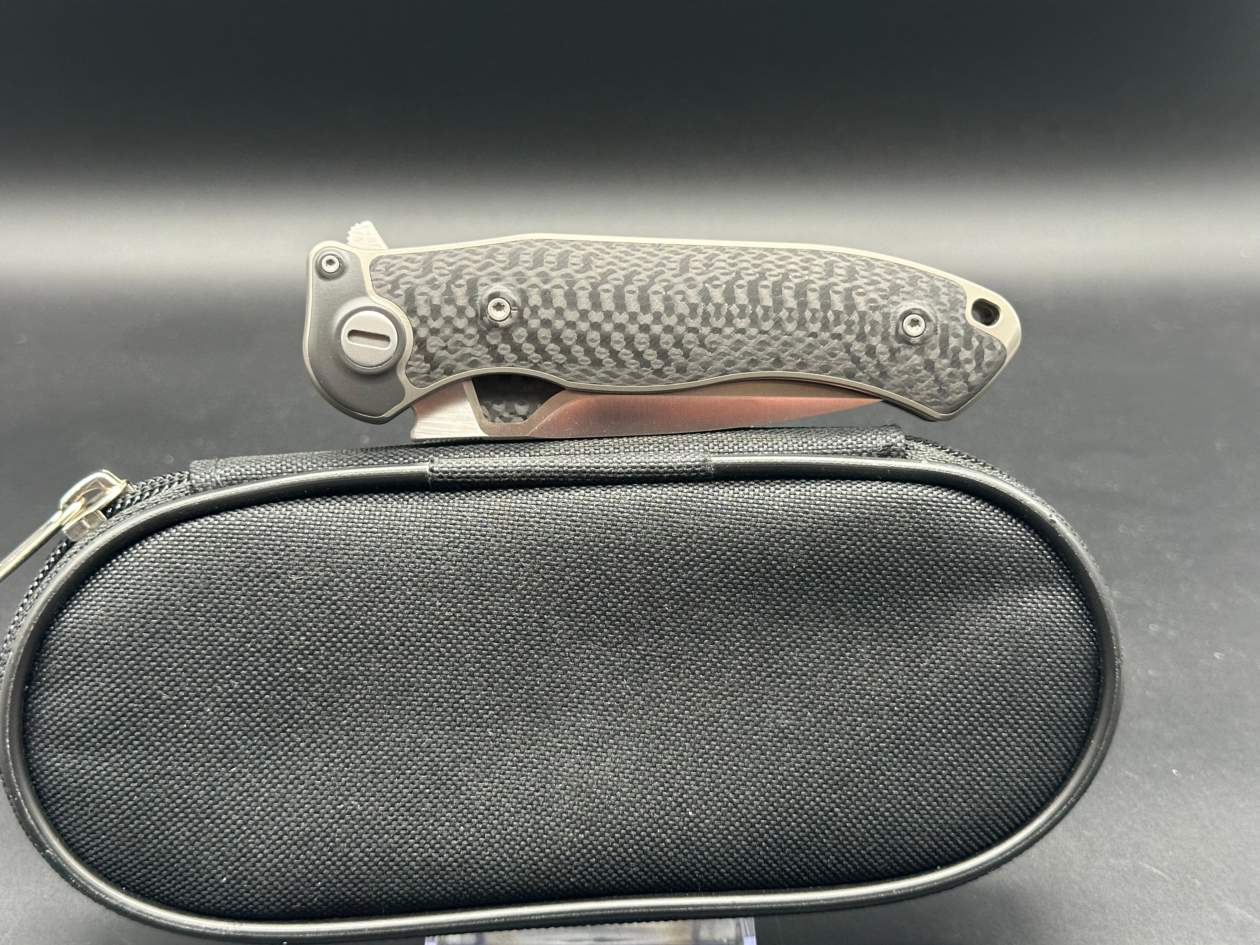 Venom Bone Doctor Kevin John titanium/CF handle w/M390 blade