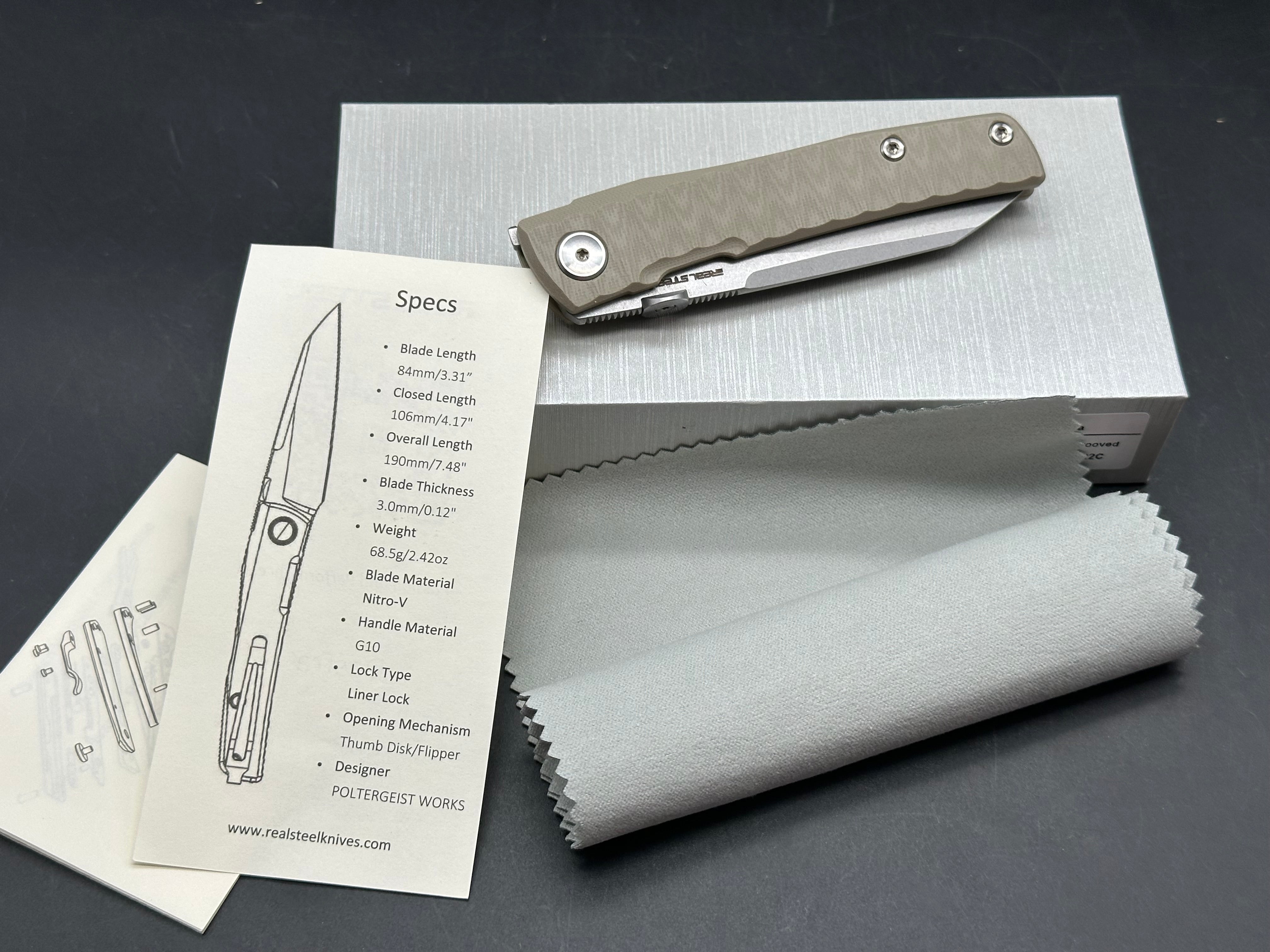 REAL STEEL DESTRA | NITRO-V | PHANTOM FLIPPER | PATTERNED SCALE