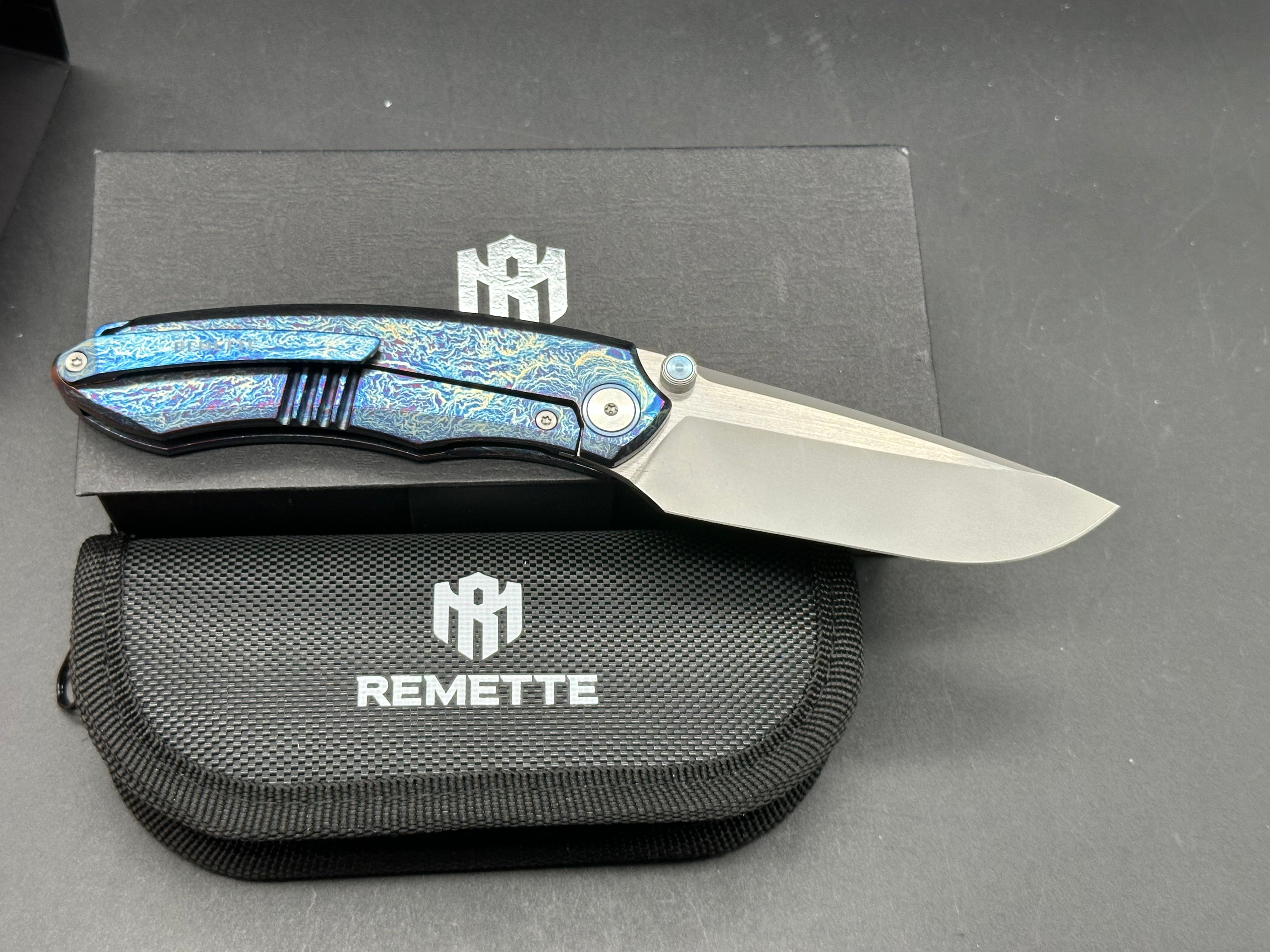 REMETTE Wild Species M390 Colorful Titanium Handle