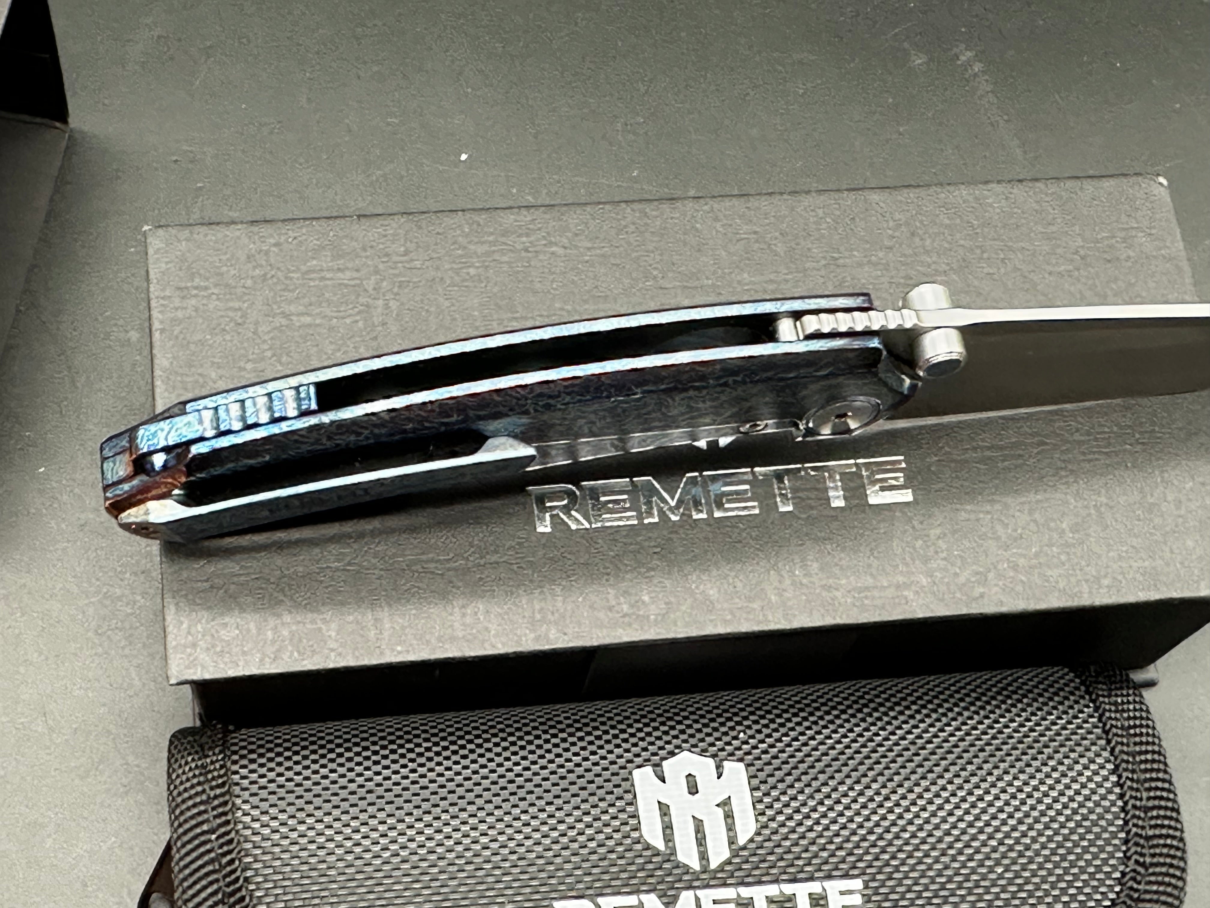 REMETTE Wild Species M390 Colorful Titanium Handle